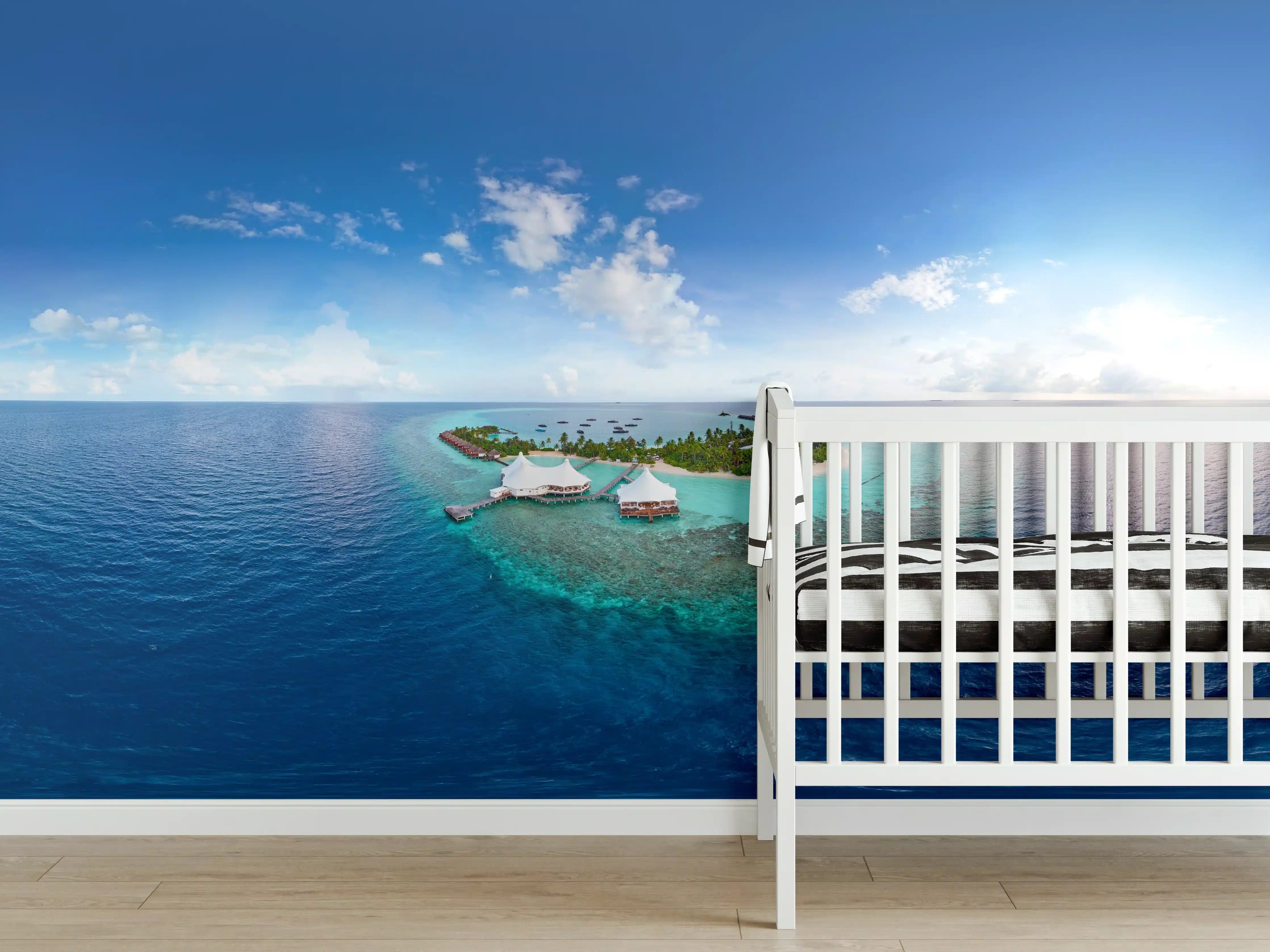 Babyzimmer Wandgestaltung - Panorama von Banff National Park - Kanada