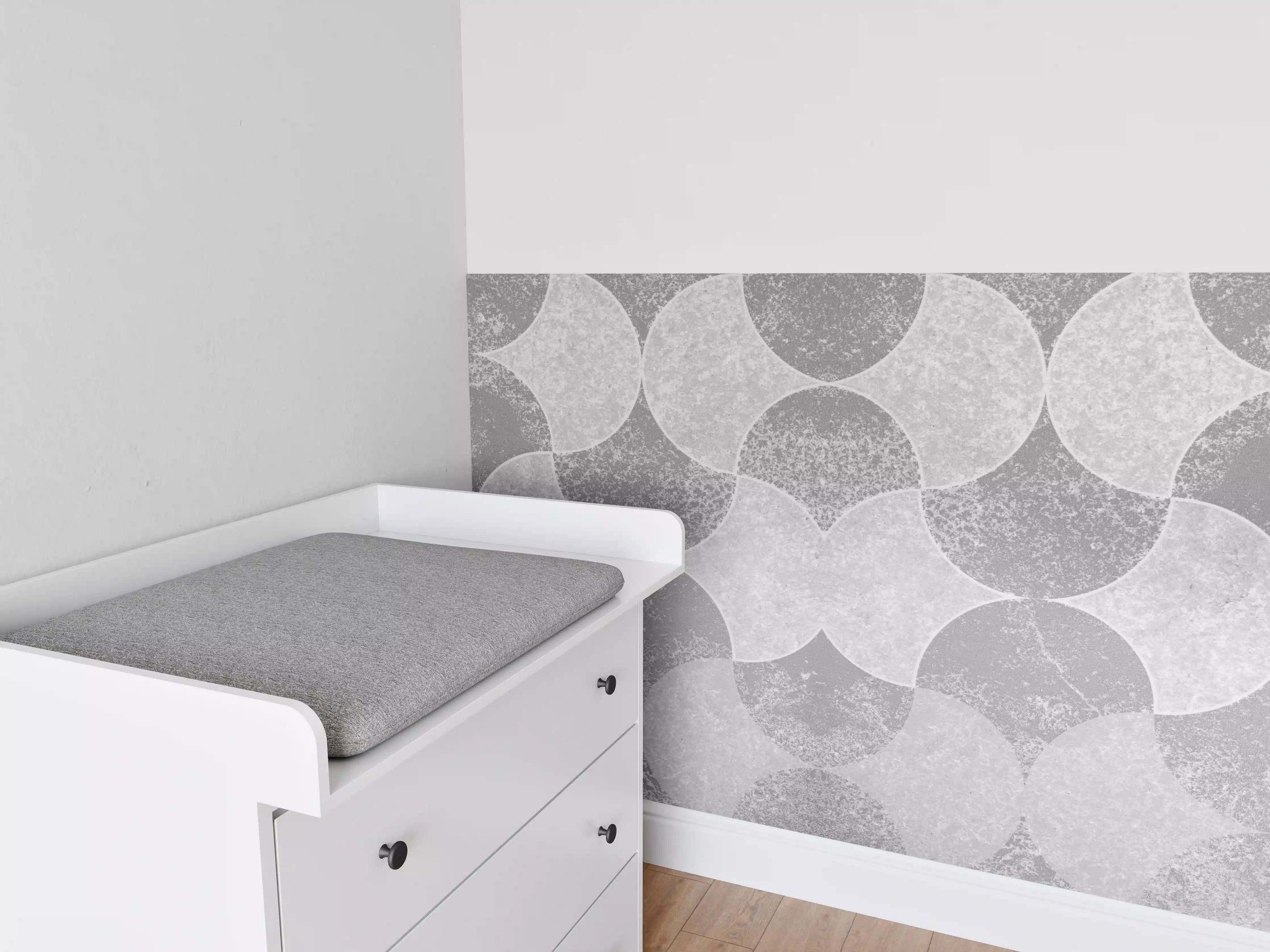Babyzimmer Wandgestaltung - Altes abstraktes Betonmuster