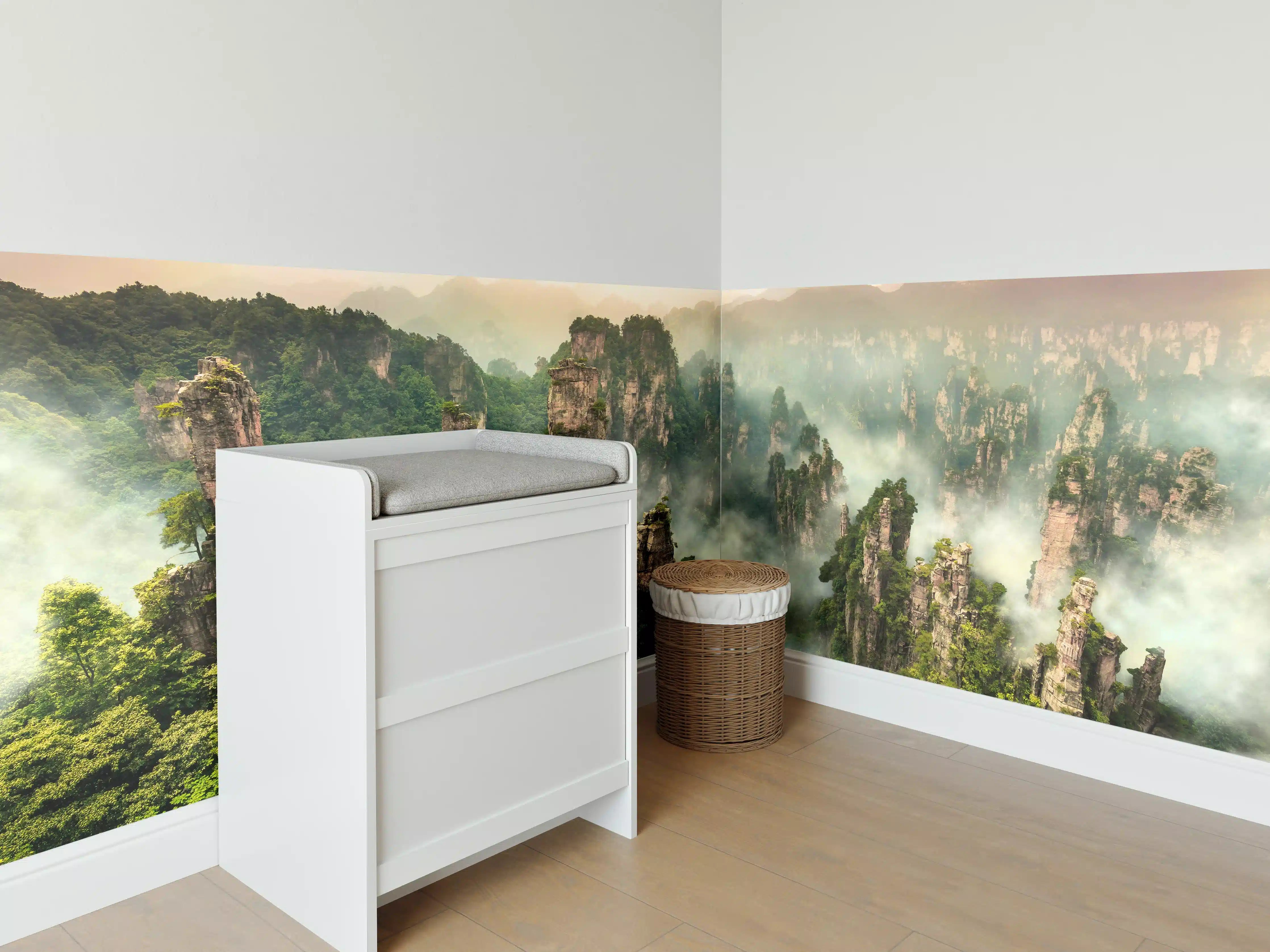 Babyzimmer Wandgestaltung - Atemberaubende Landschaft in China
