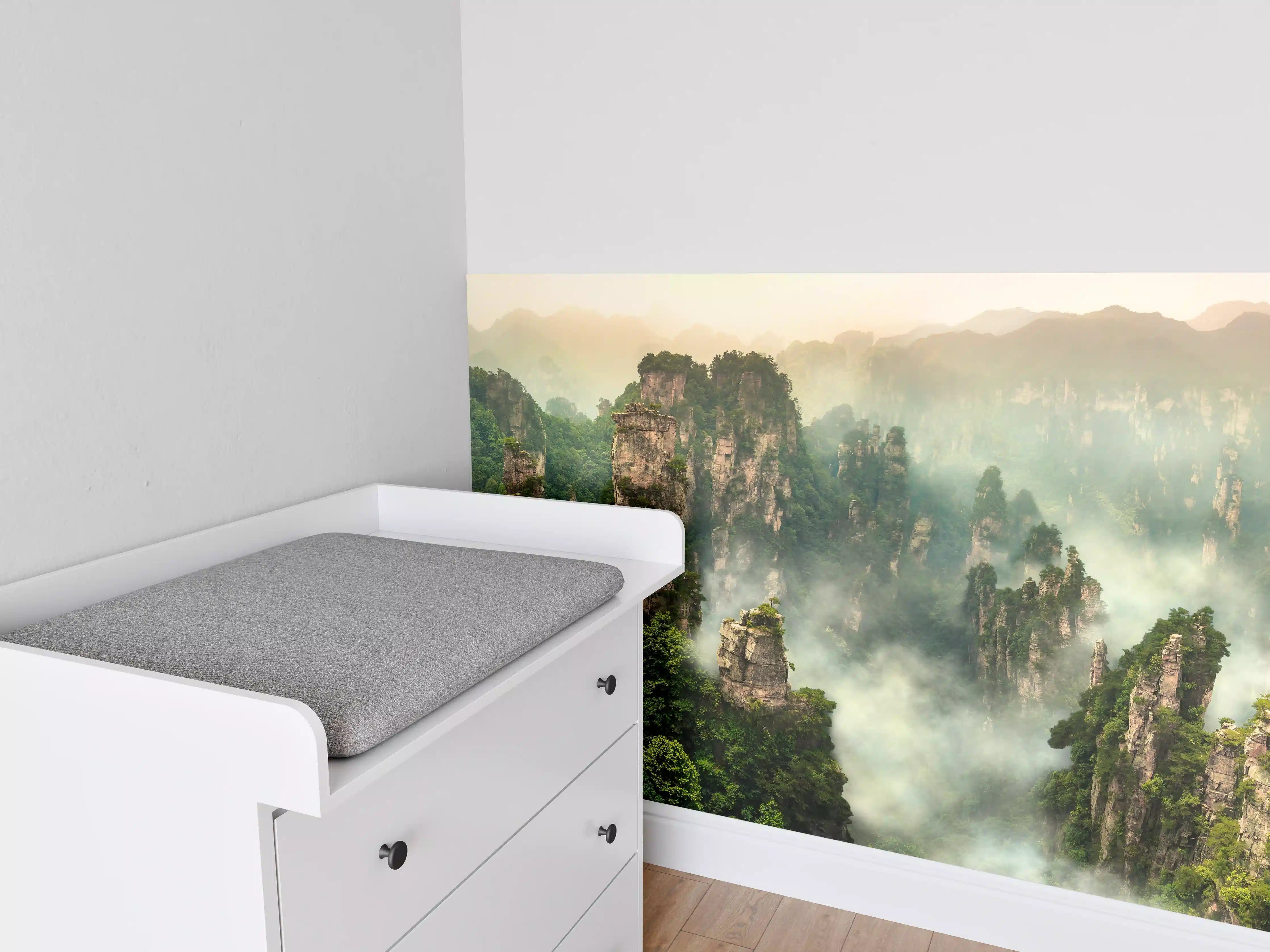 Babyzimmer Wandgestaltung - Atemberaubende Landschaft in China