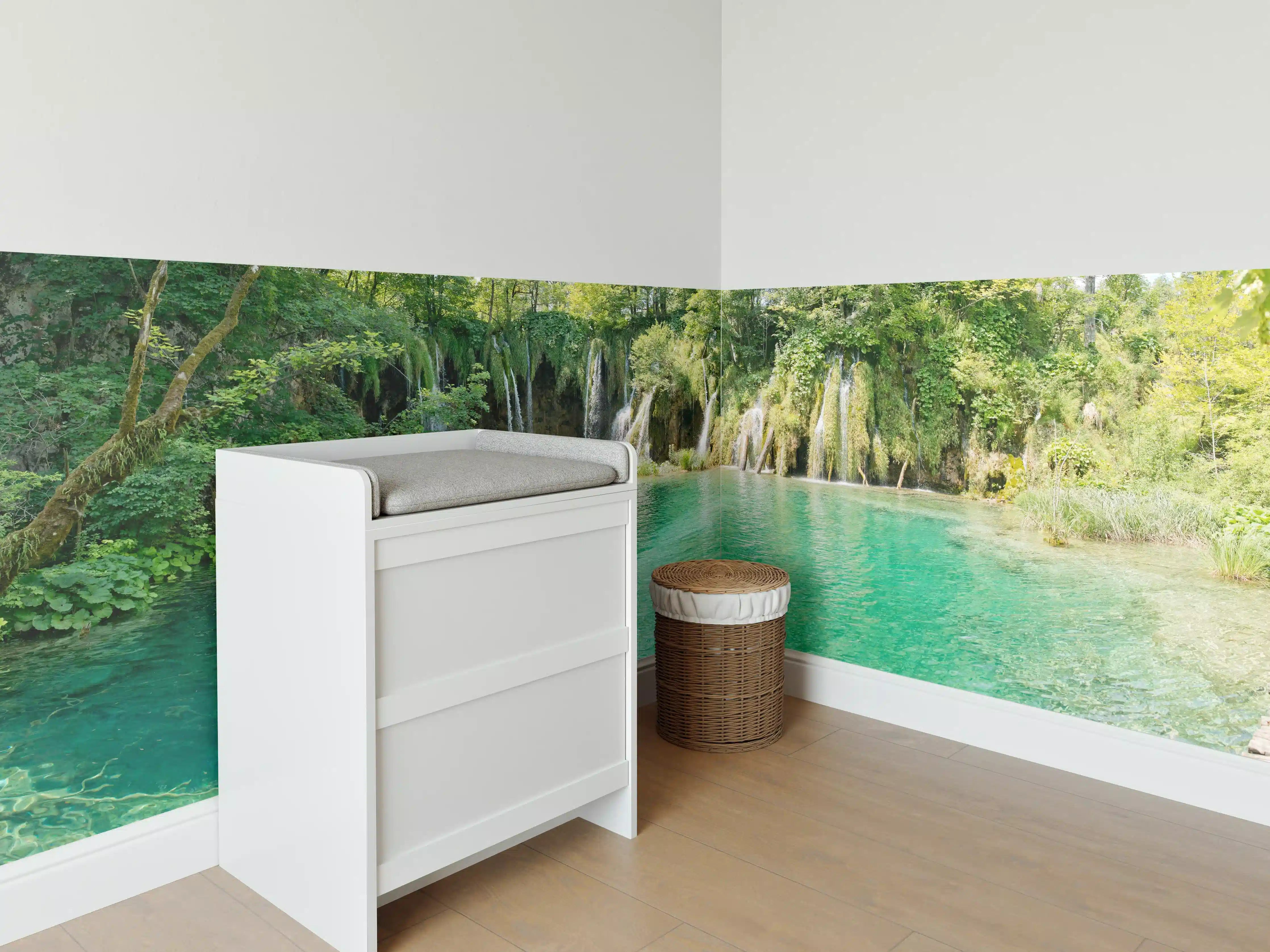 Babyzimmer Wandgestaltung - Aussicht im Nationalpark Plitvicer Seen - Kroatien