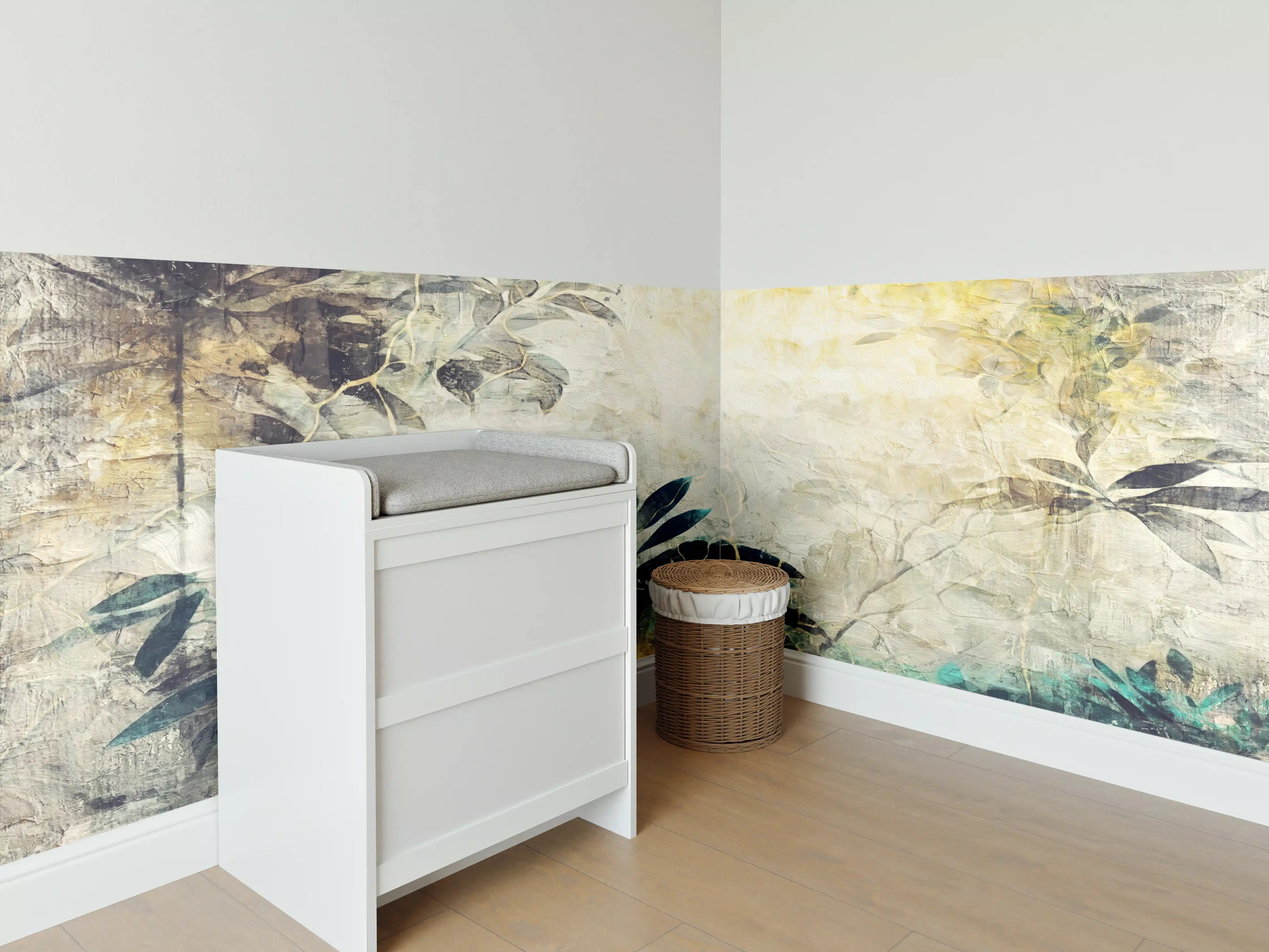 Babyzimmer Wandgestaltung - Baumzweig Gemälde