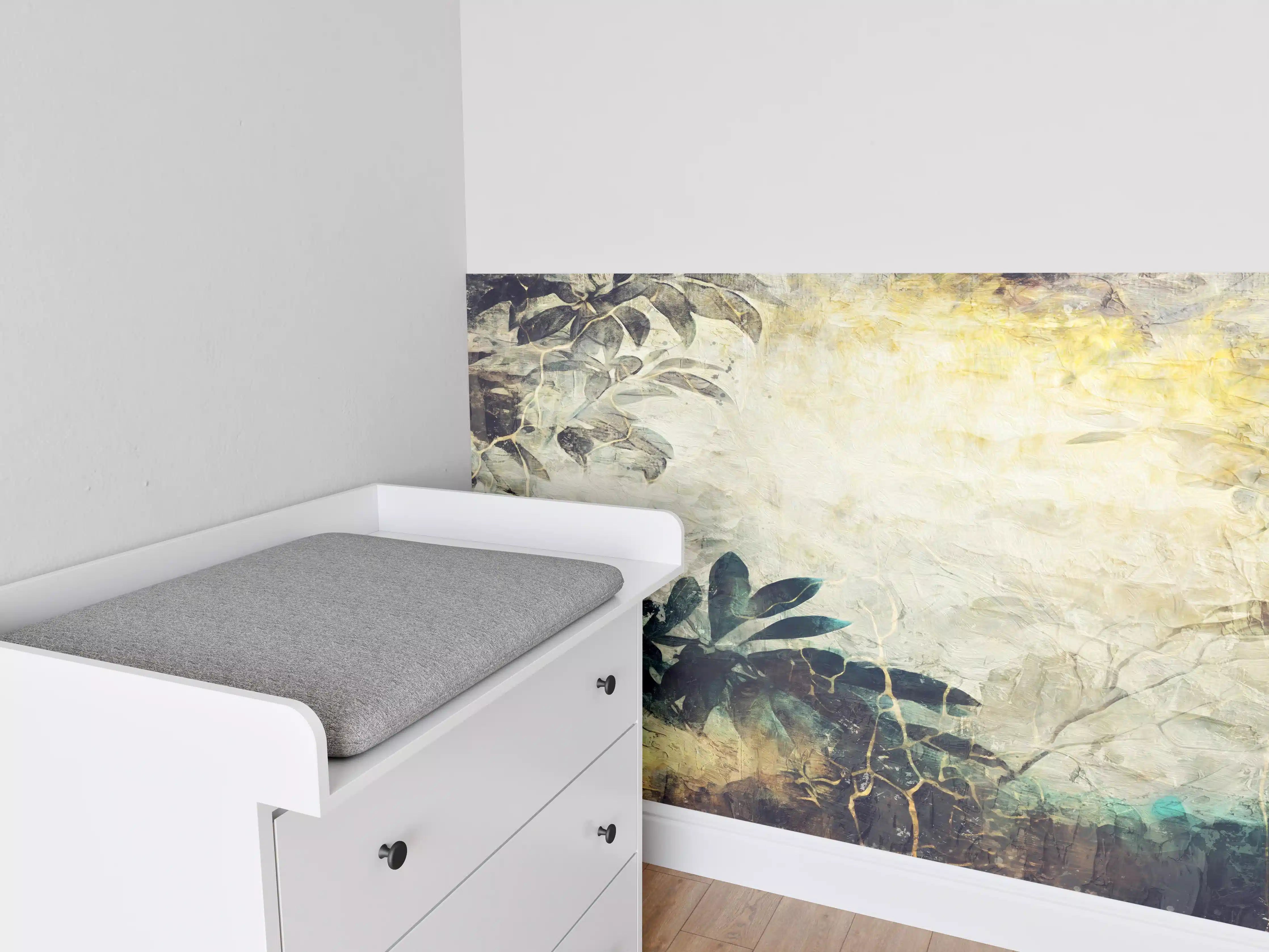 Babyzimmer Wandgestaltung - Baumzweig Gemälde