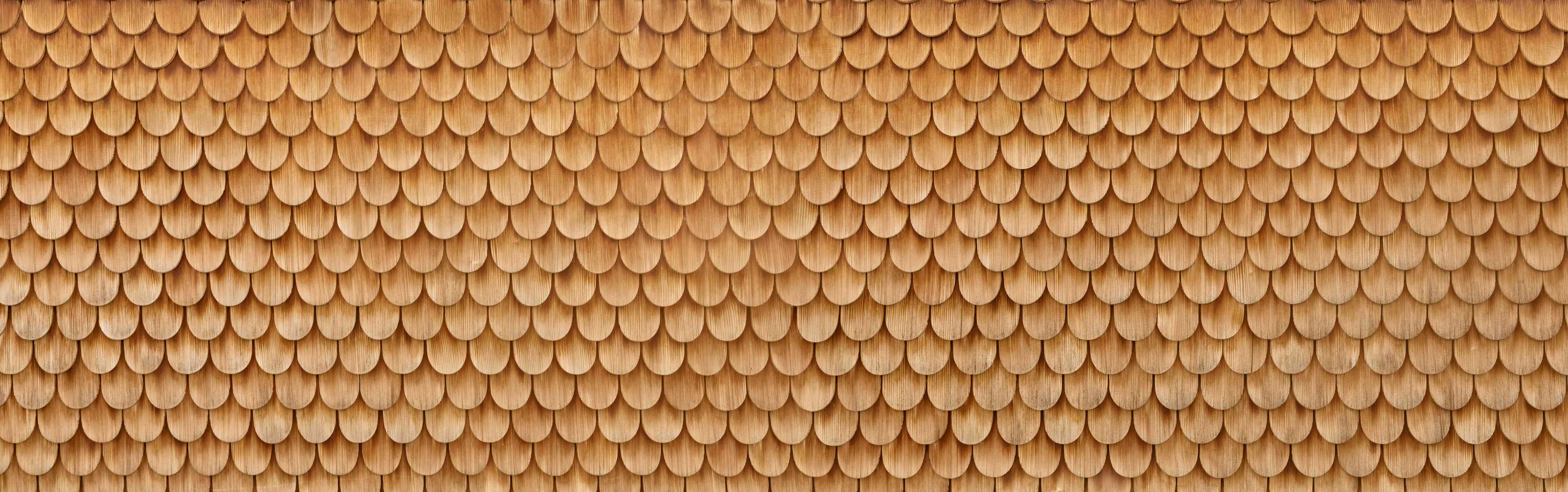 Babyzimmer Wandgestaltung-Bayrische Holzschindeln
