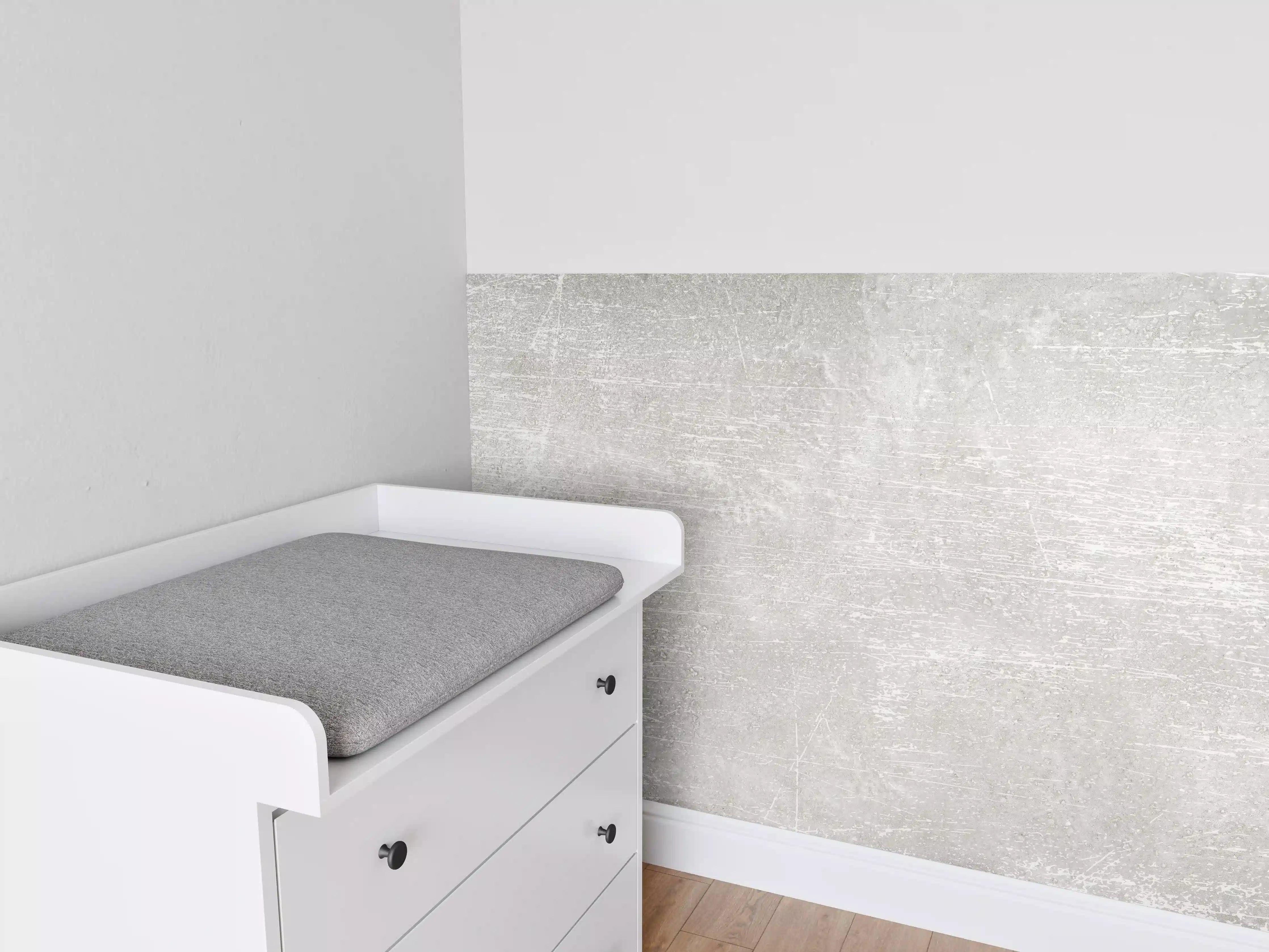 Babyzimmer Wandgestaltung - Blanker Zement Hintergrund