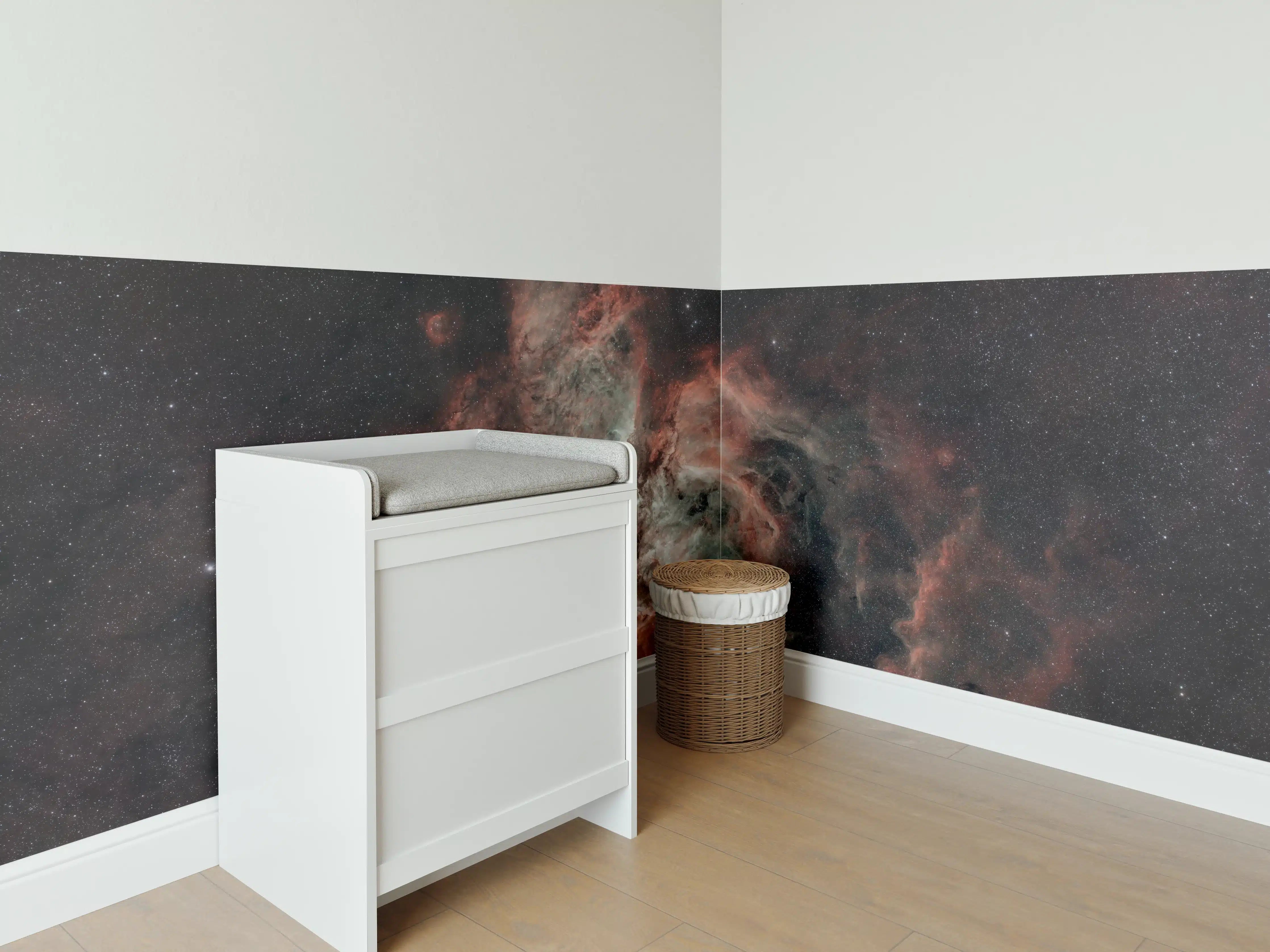 Babyzimmer Wandgestaltung - Carinanebel - Sternenbild