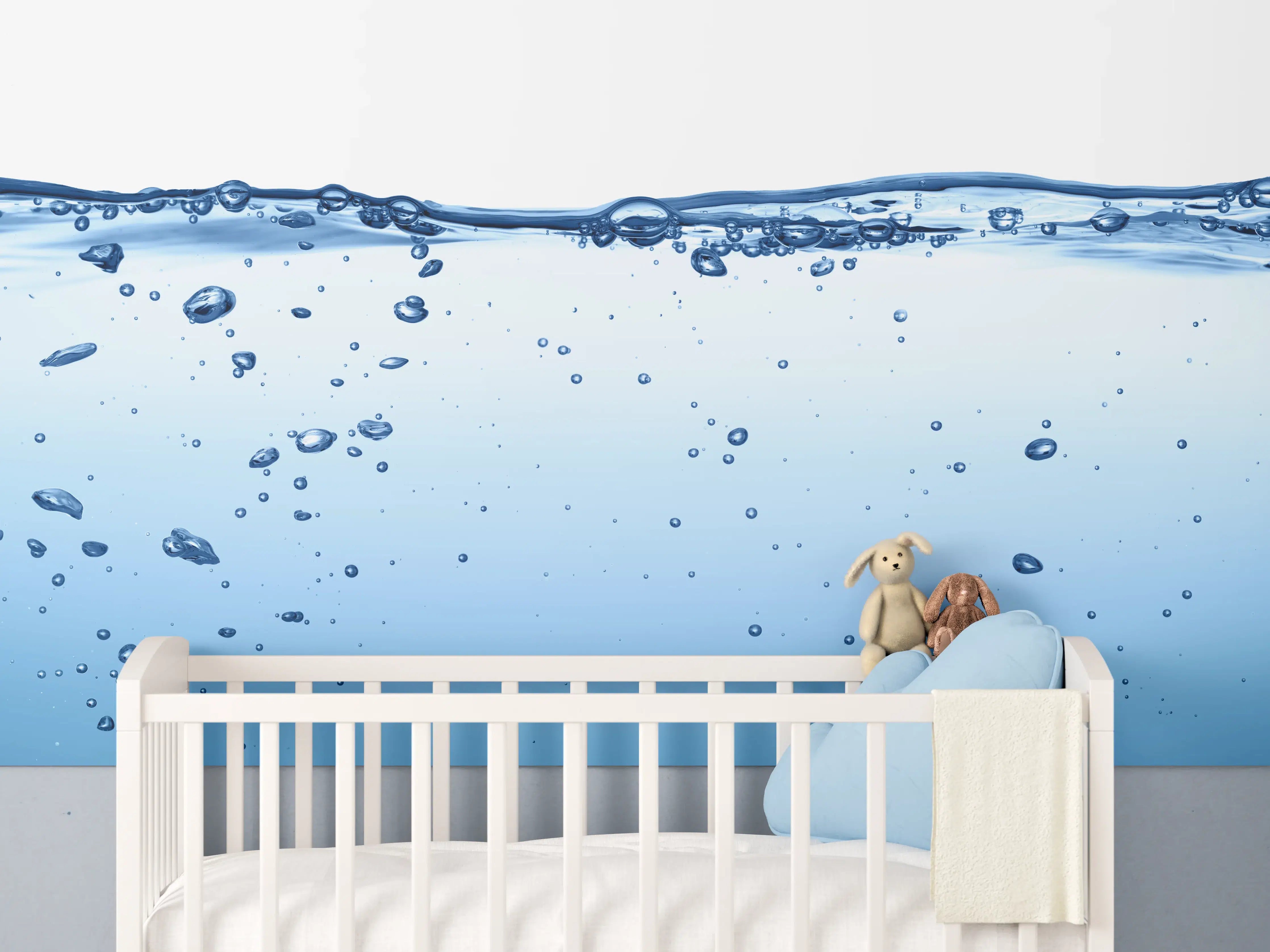 Babyzimmer Wandgestaltung - Energie des Wassers