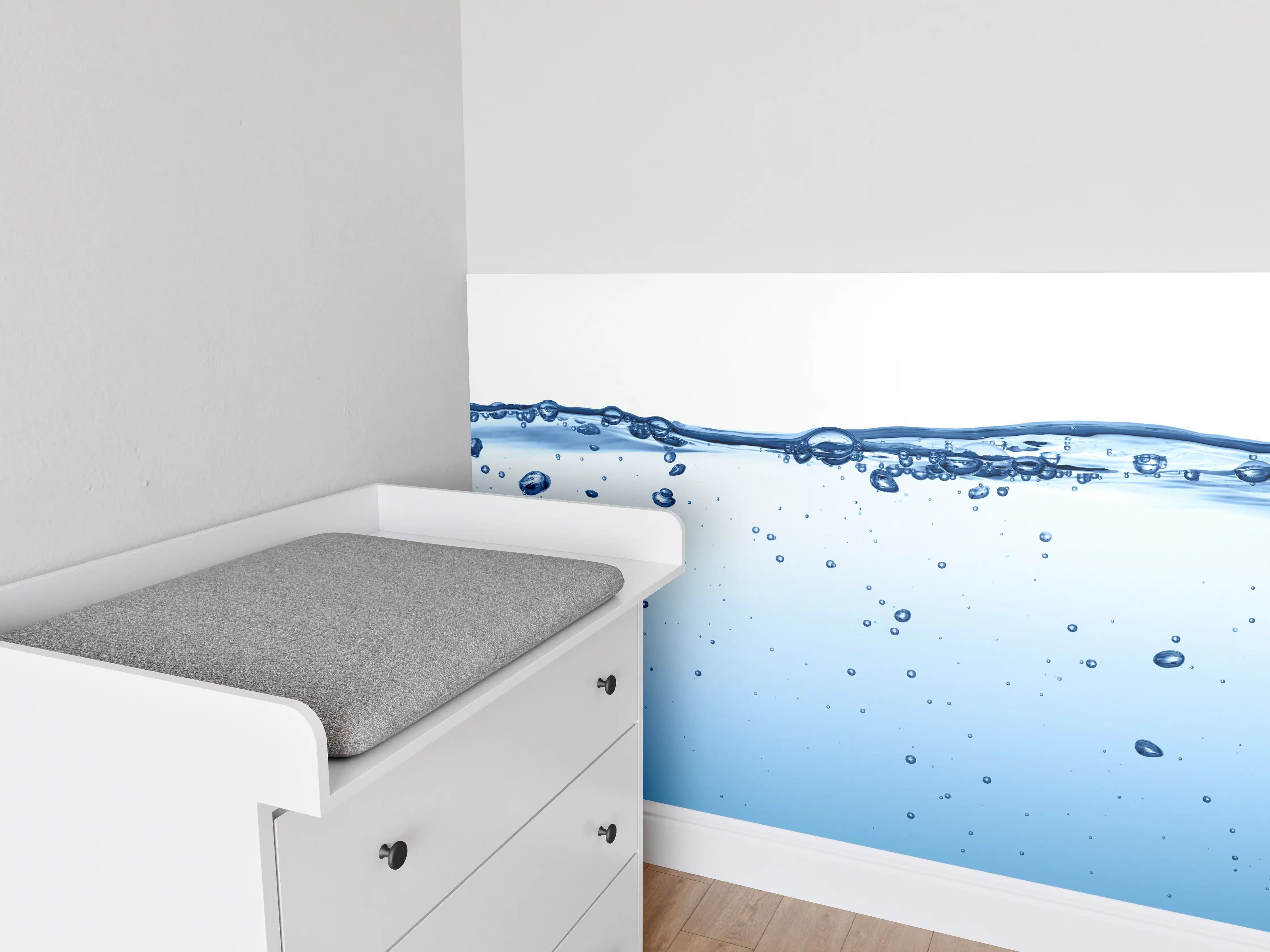 Babyzimmer Wandgestaltung - Energie des Wassers