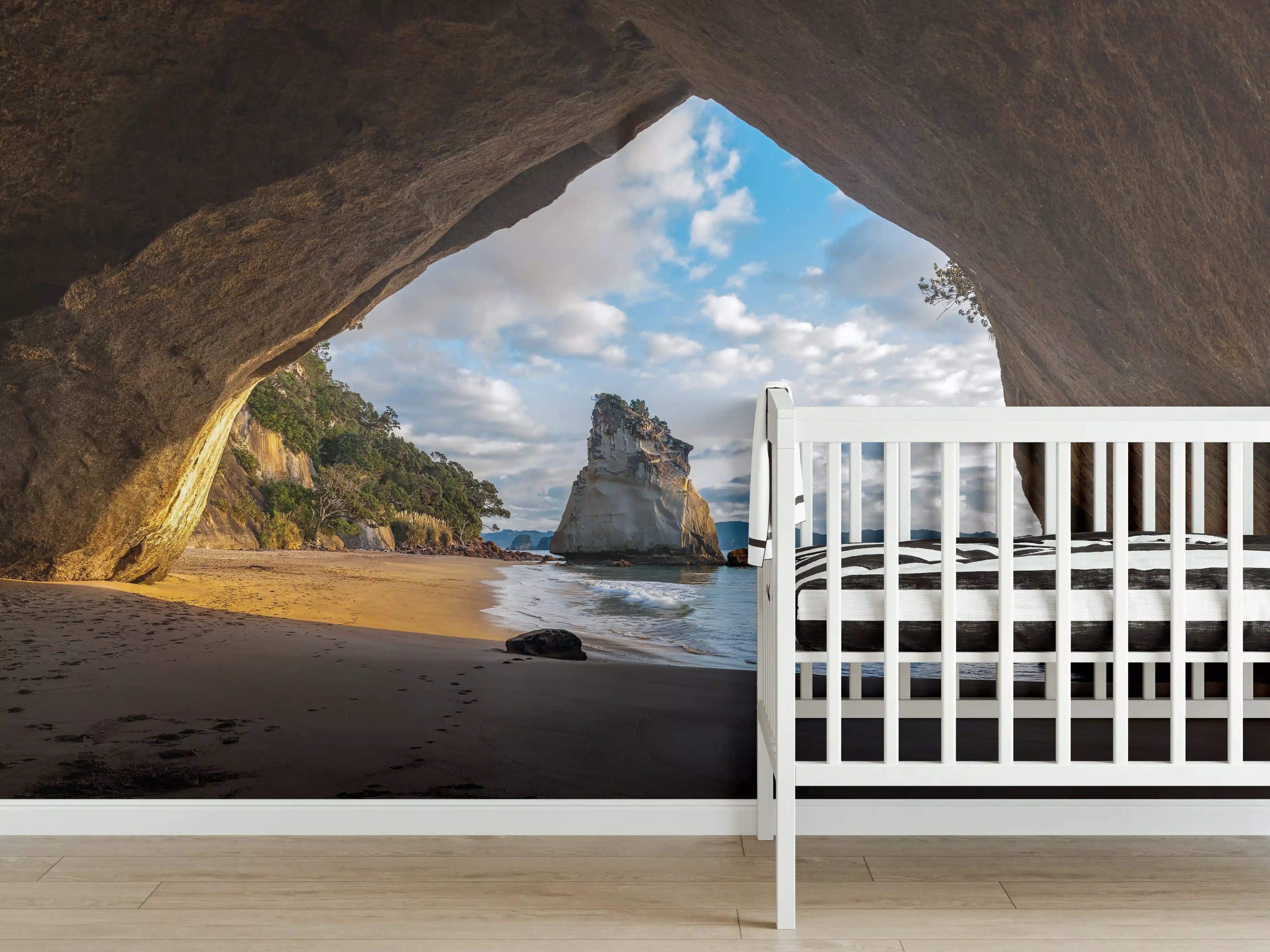 Babyzimmer Wandgestaltung - Erstaunlicher Felstunnel in Neuseeland