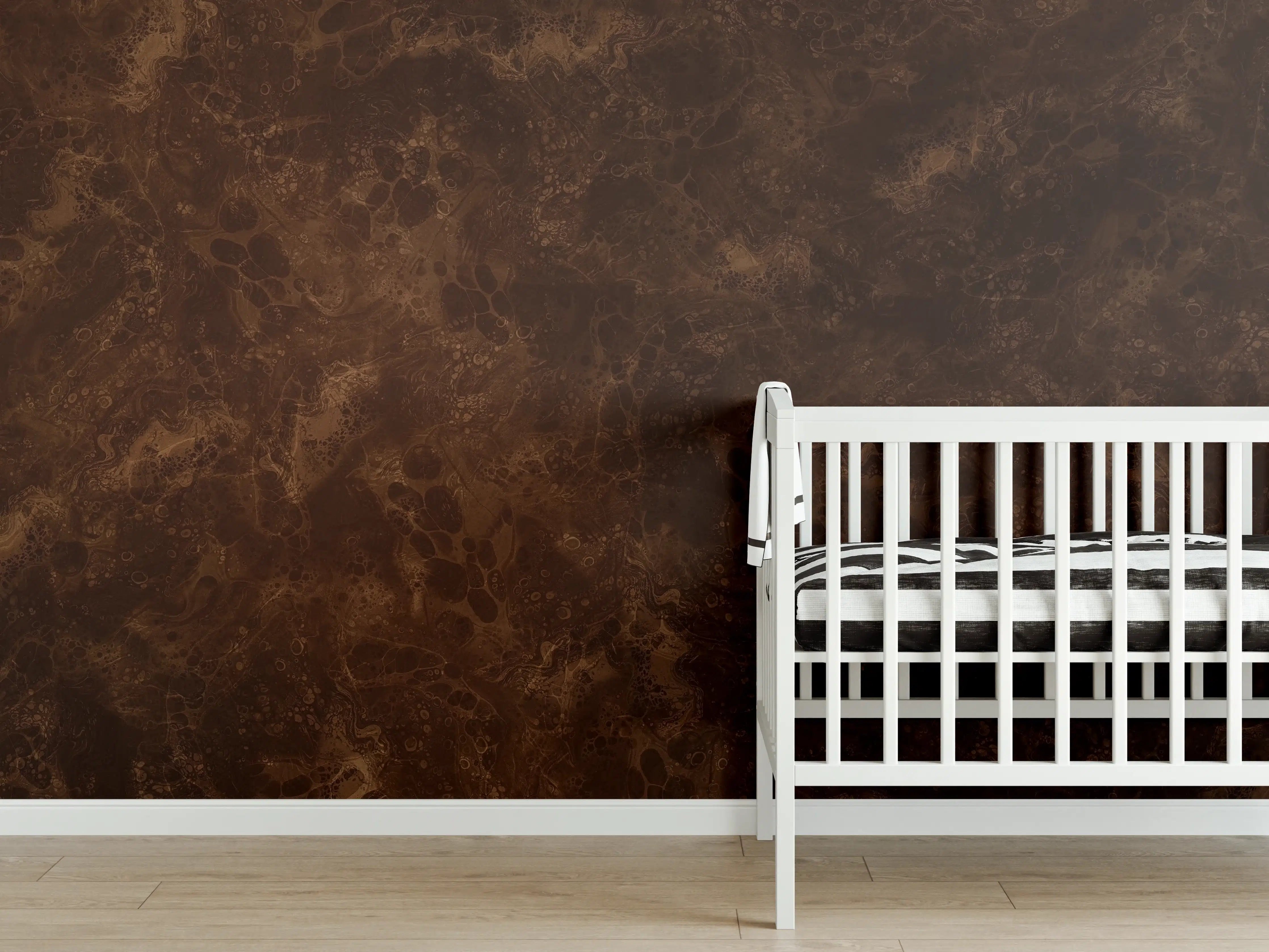 Babyzimmer Wandgestaltung - Fantasievolle Farbmischung