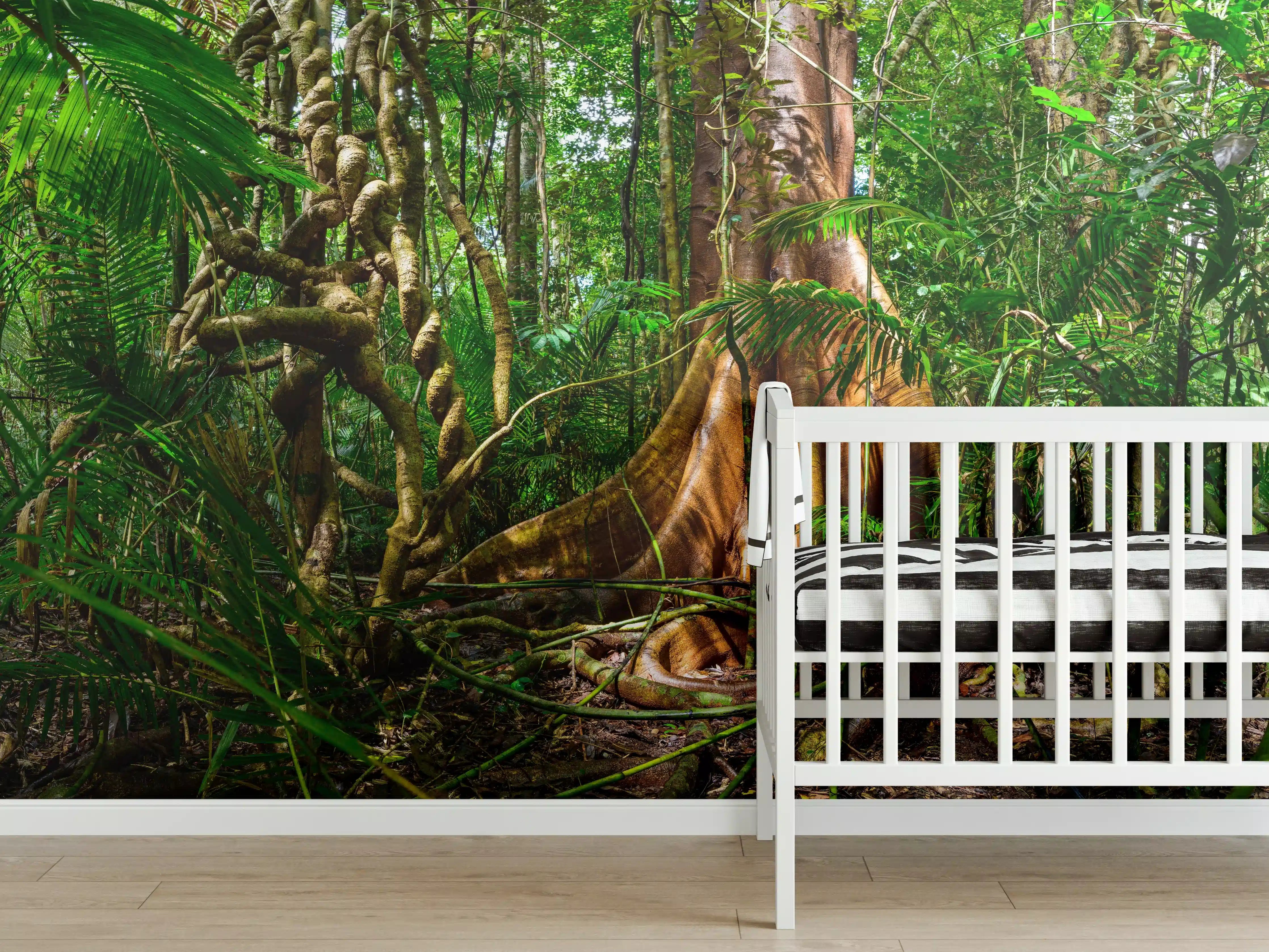 Babyzimmer Wandgestaltung - Feigenbaum