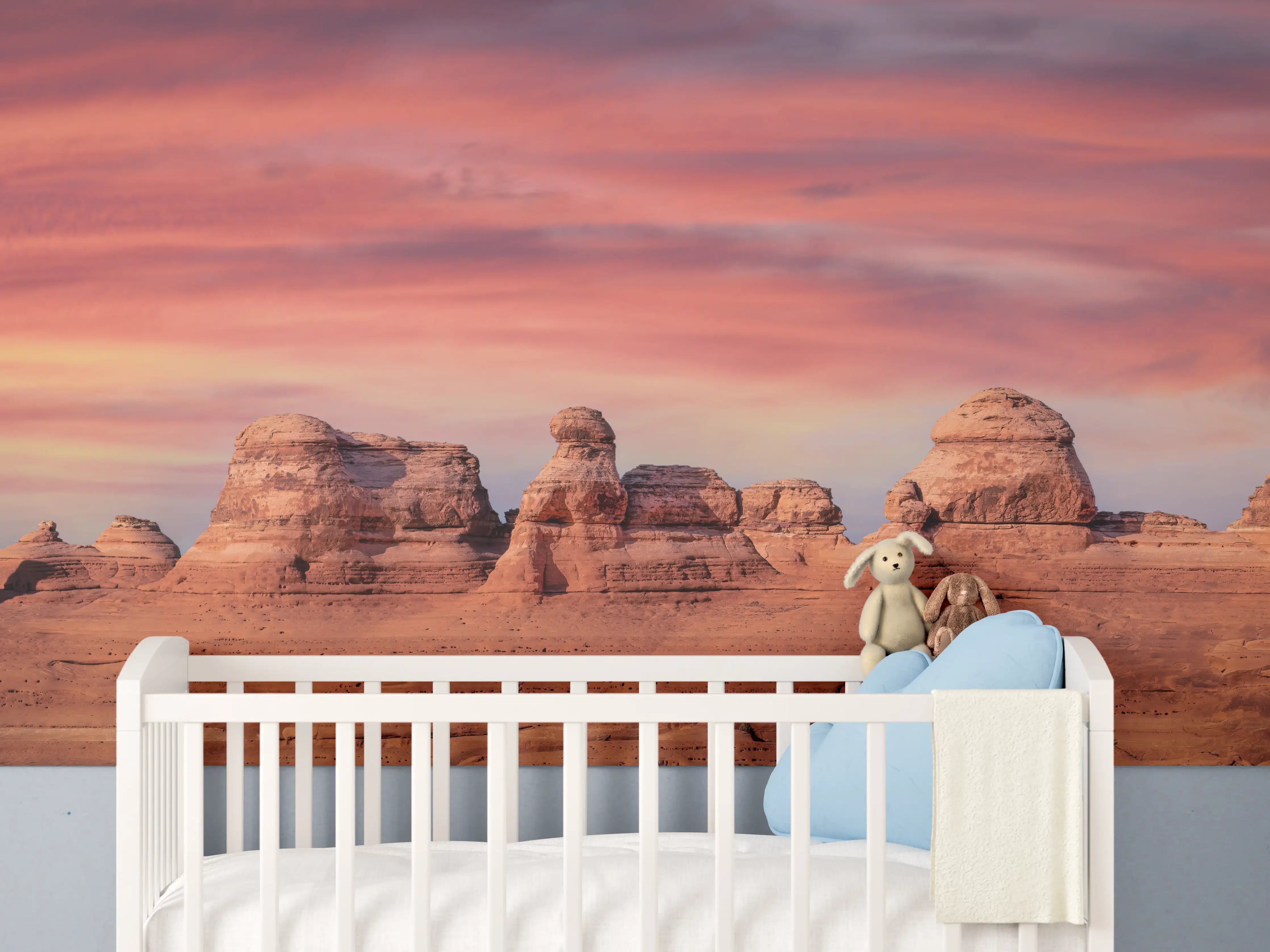 Babyzimmer Wandgestaltung - Filigraner Bogen im Arches National Park