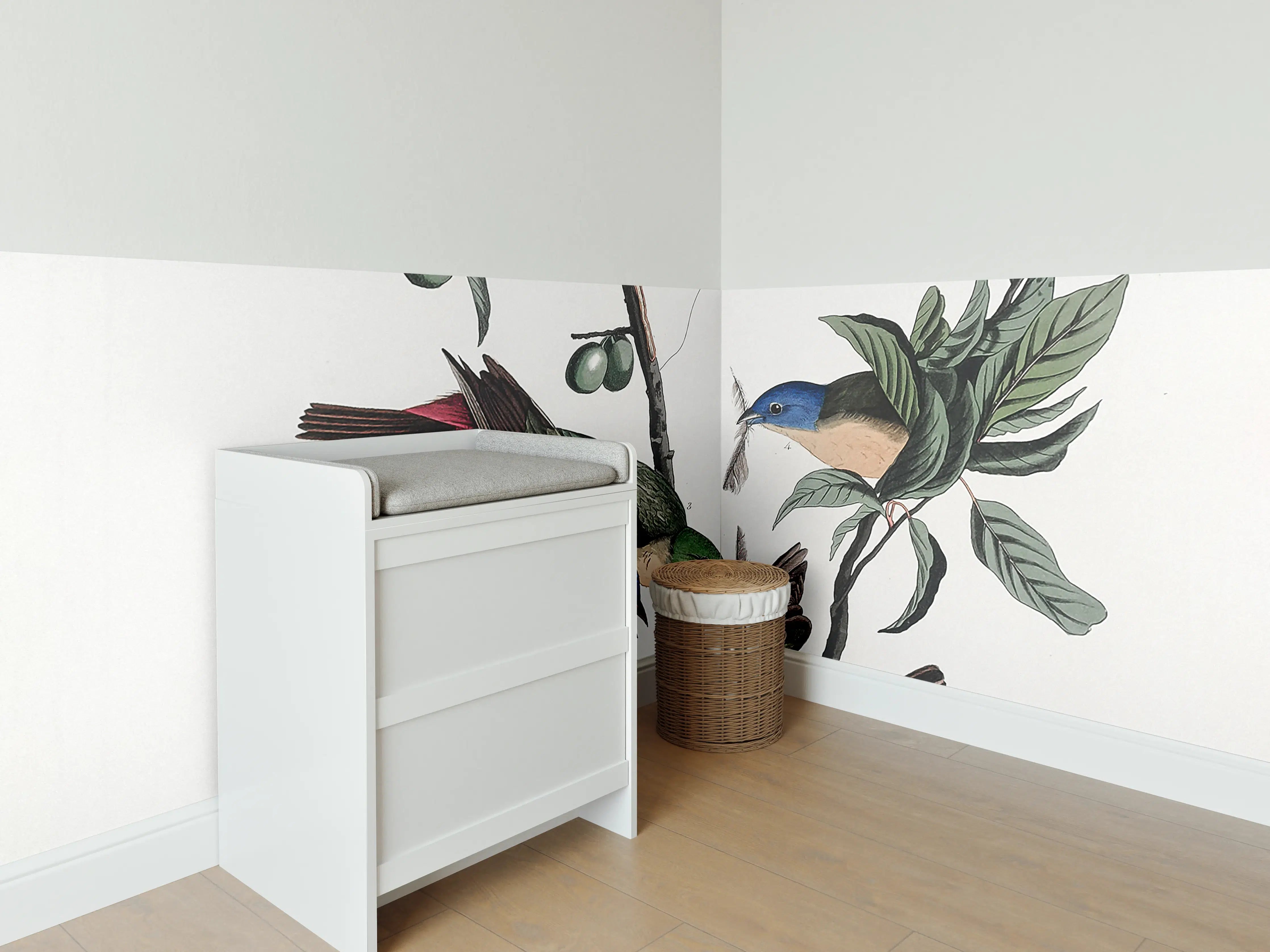 Babyzimmer Wandgestaltung - Fink Portrait - John James Audubon