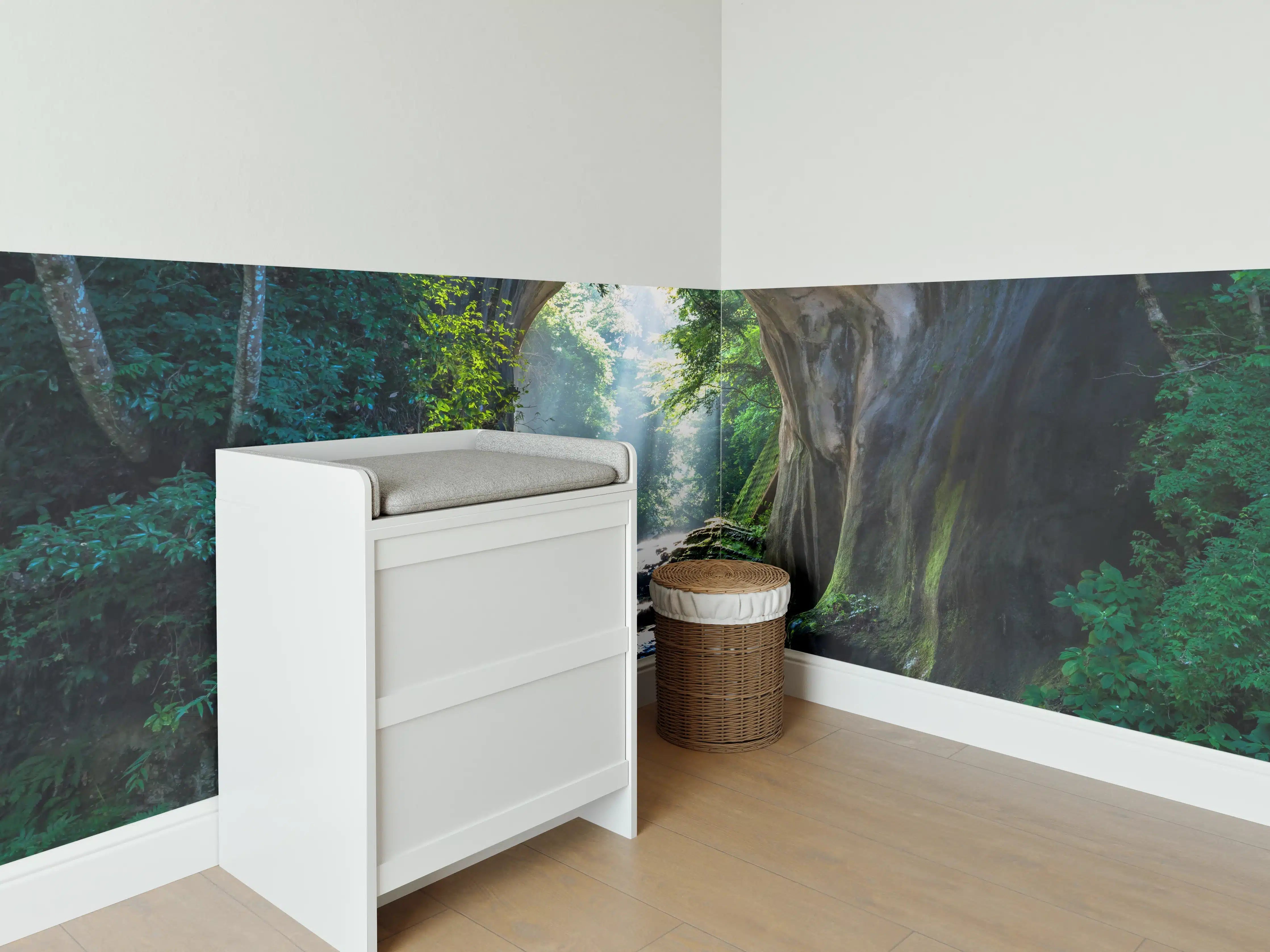 Babyzimmer Wandgestaltung - Friedlicher Chiba Wasserfall