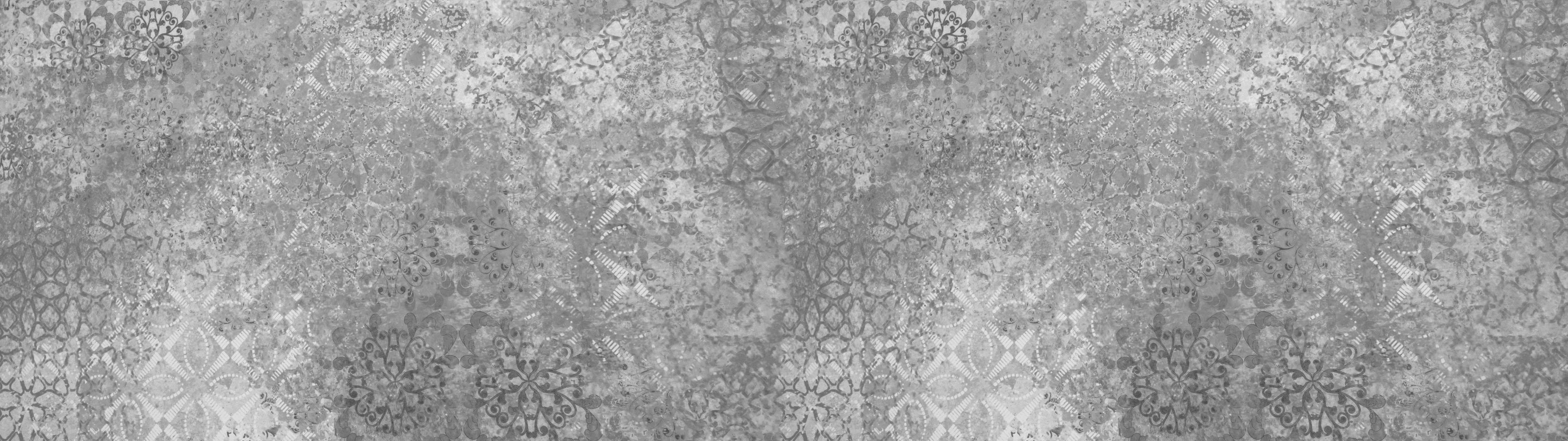 Babyzimmer Wandgestaltung-Gräuliche Patchwork Fliesen