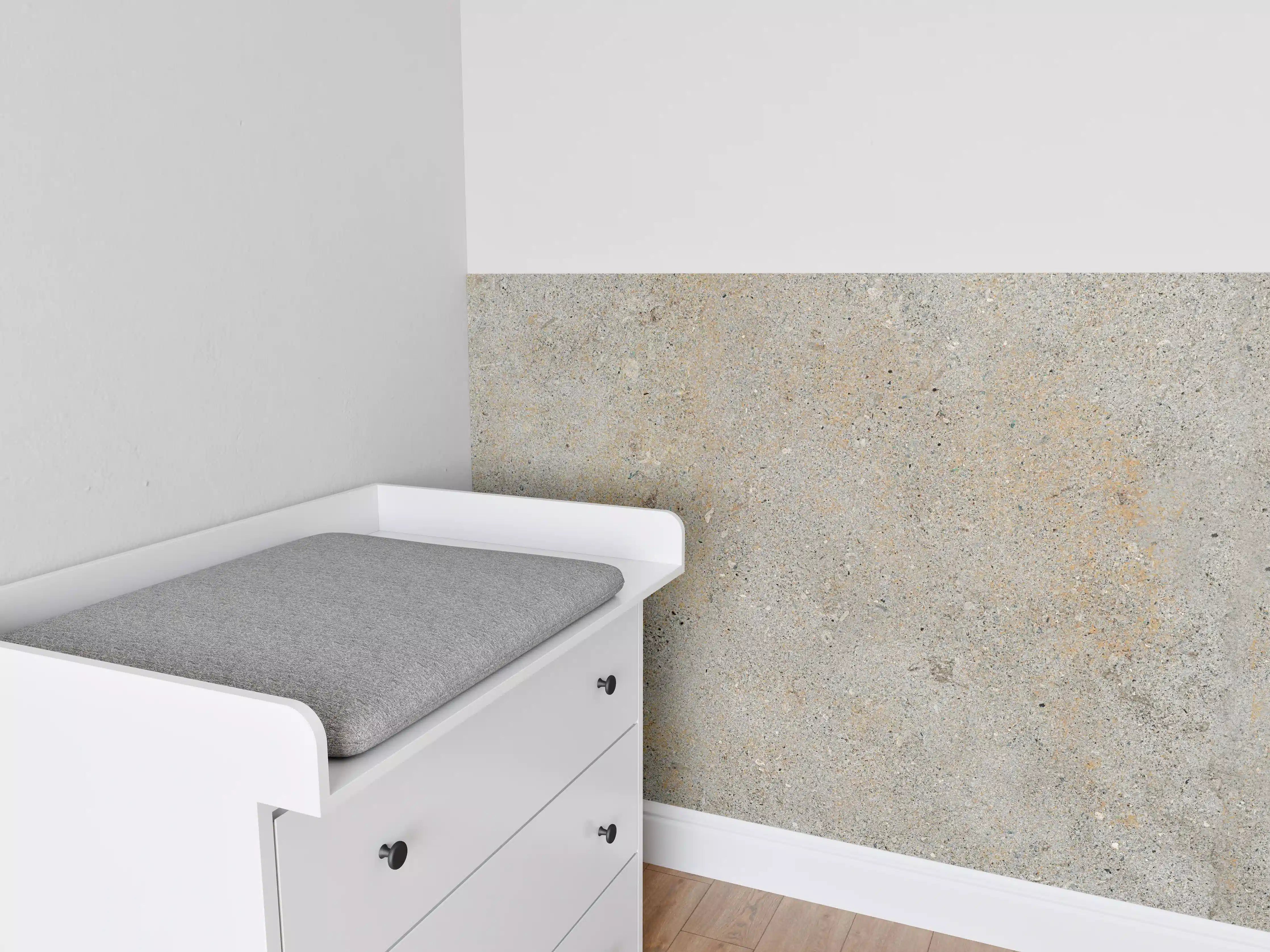 Babyzimmer Wandgestaltung - Grau städtische Marmortextur
