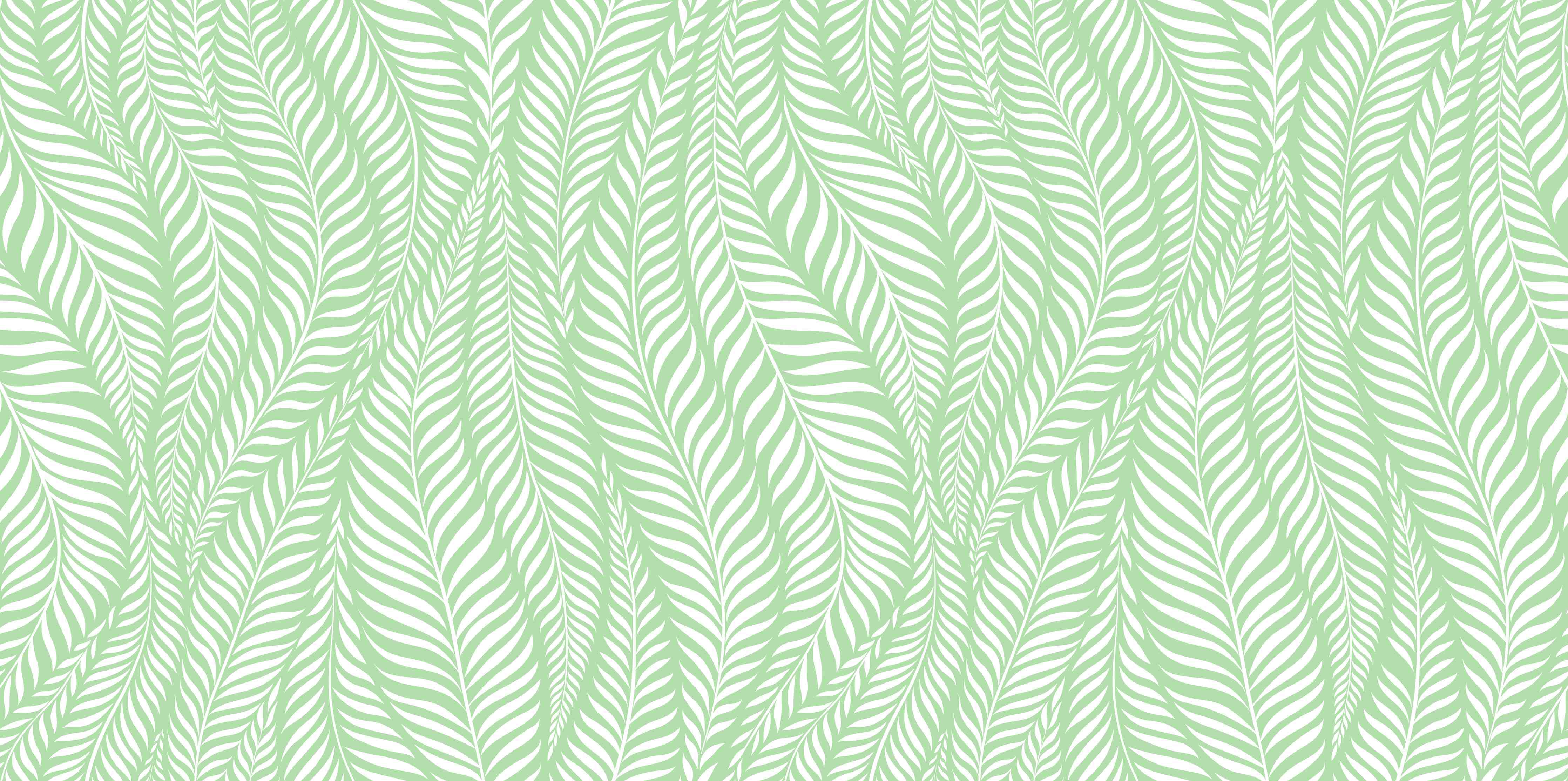 Babyzimmer Wandgestaltung-Grünes Muschio-Muster