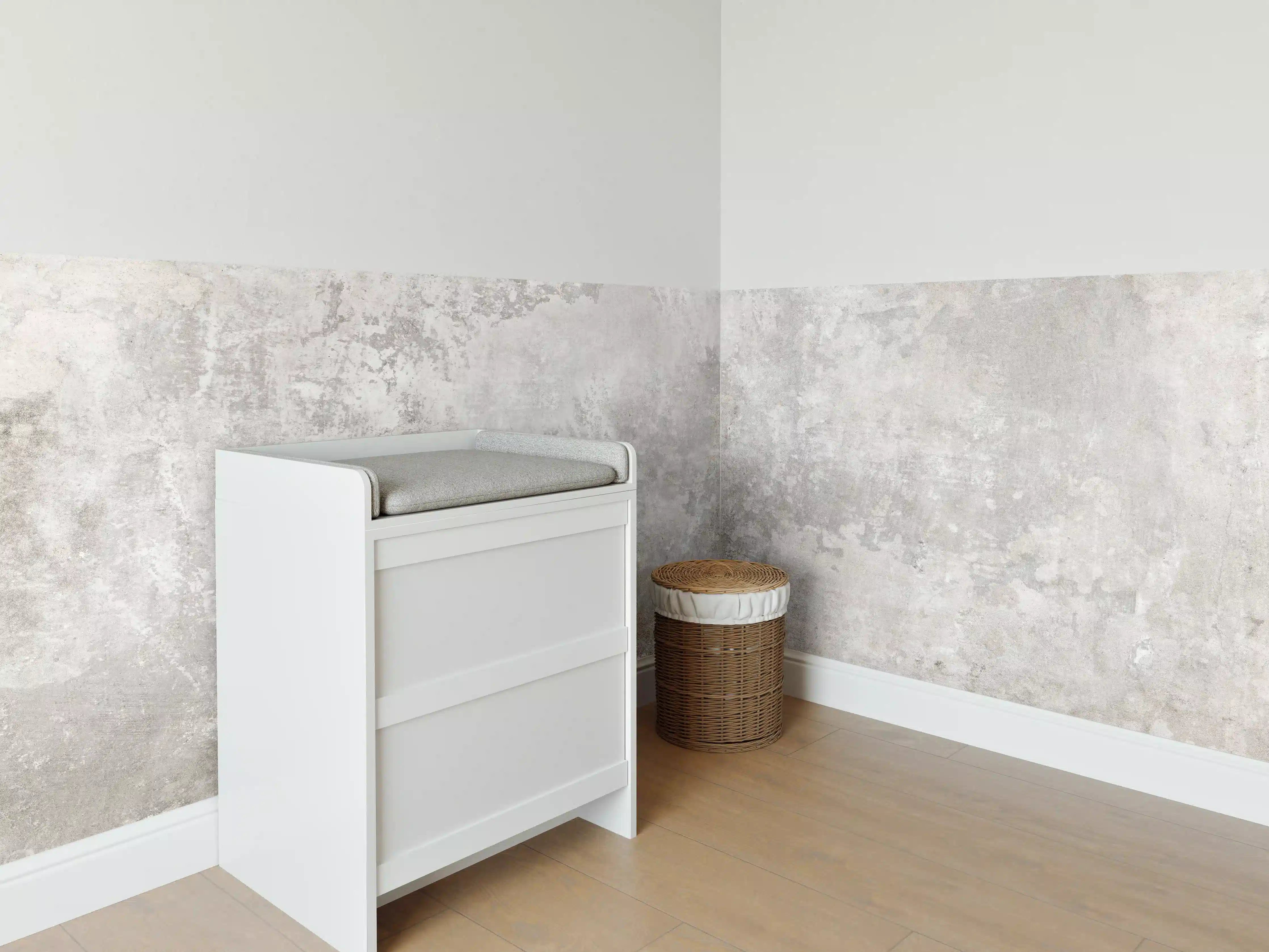Babyzimmer Wandgestaltung - Grunge Zement Wandtextur