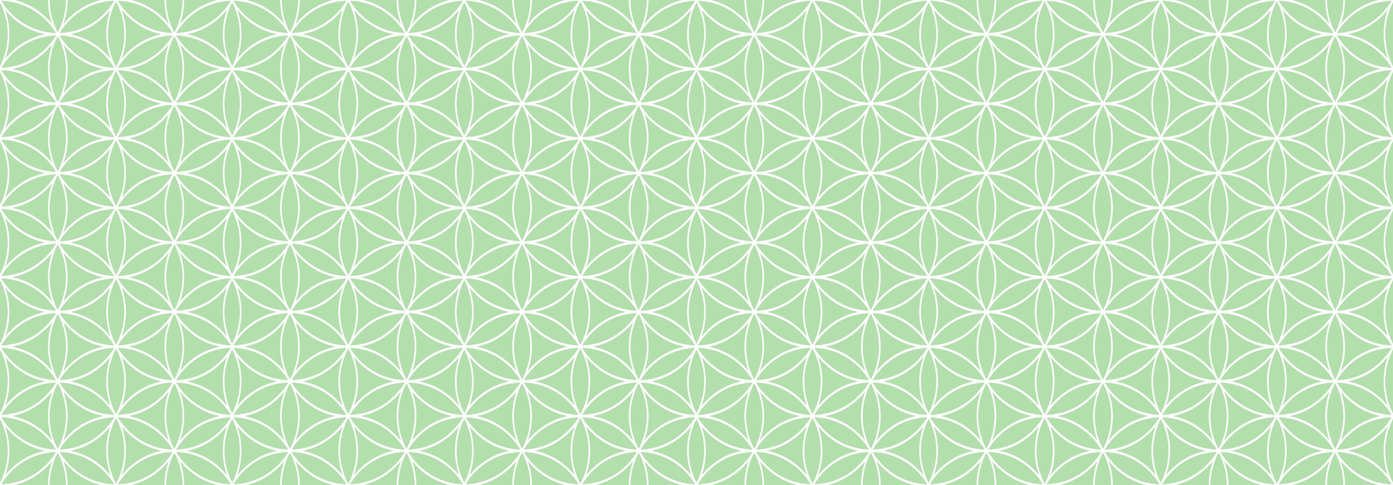 Babyzimmer Wandgestaltung-Helles grünes geometrisches Muster