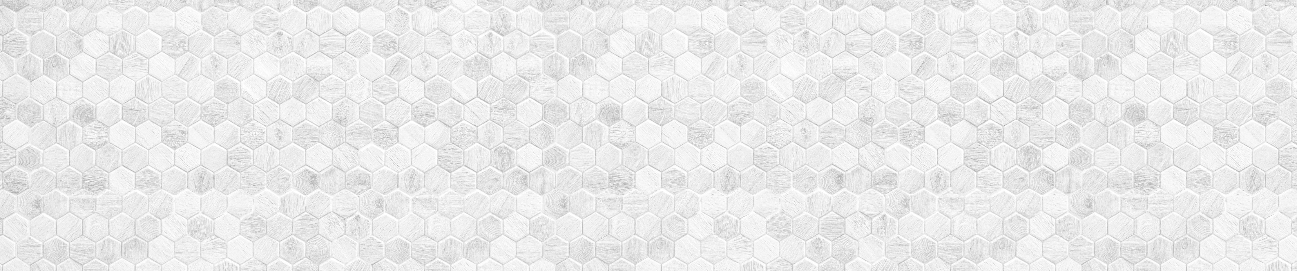 Babyzimmer Wandgestaltung-Hexagon-Holzpaneele Grau-Weiß