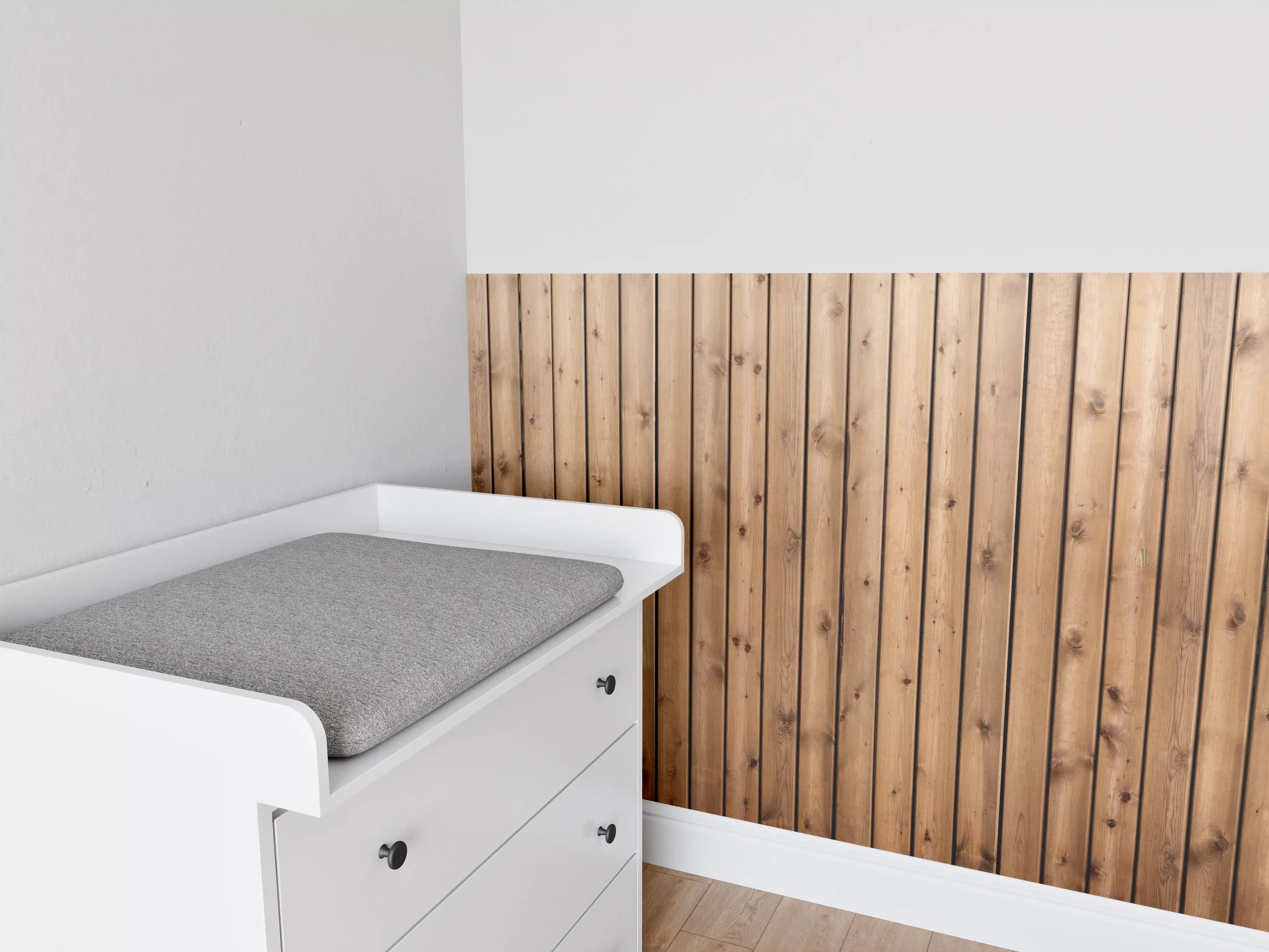 Babyzimmer Wandgestaltung - Hochauflösende Holzbrett-Struktur
