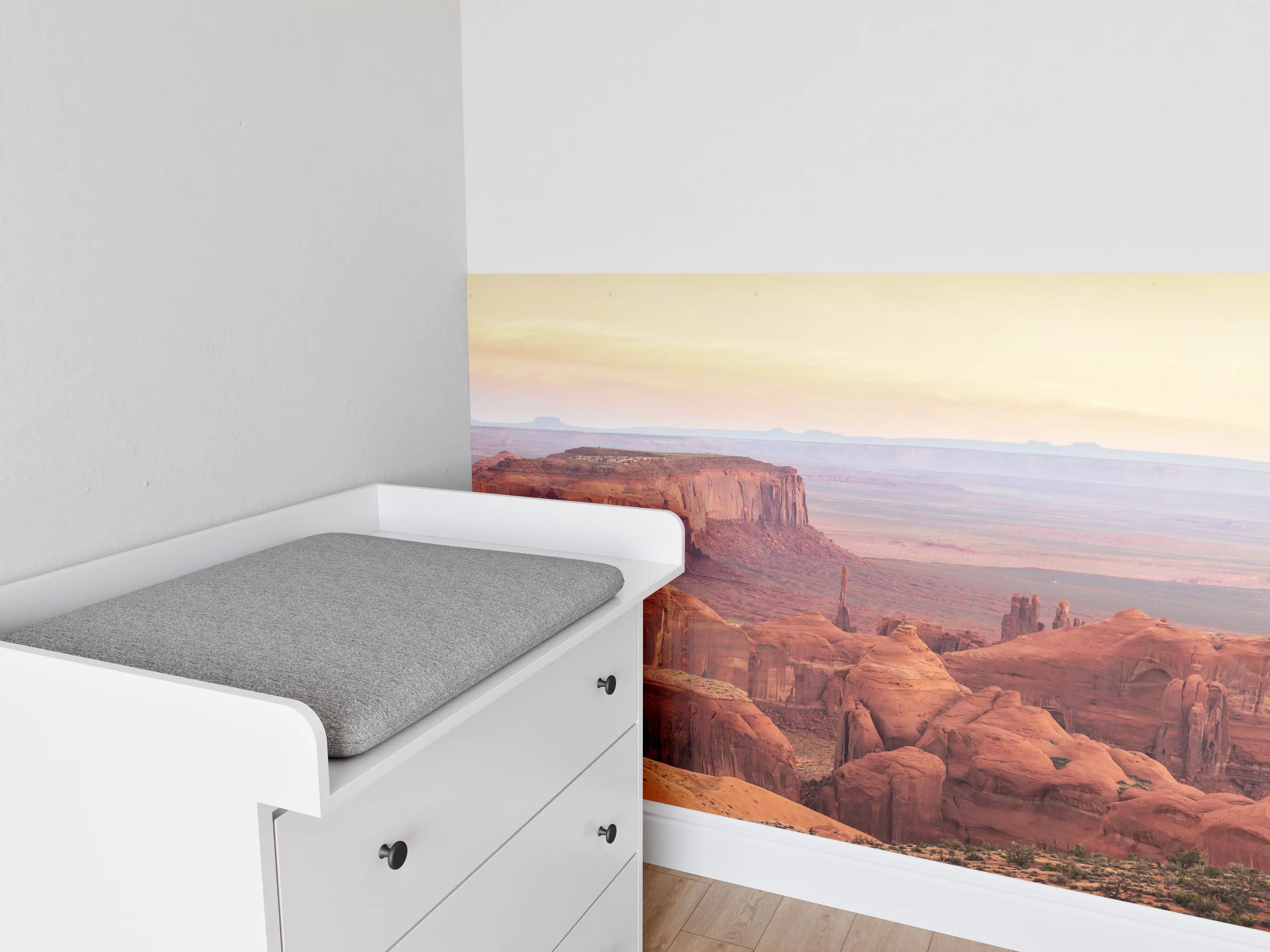 Babyzimmer Wandgestaltung - Hunts Mesa Schlucht in Arizona