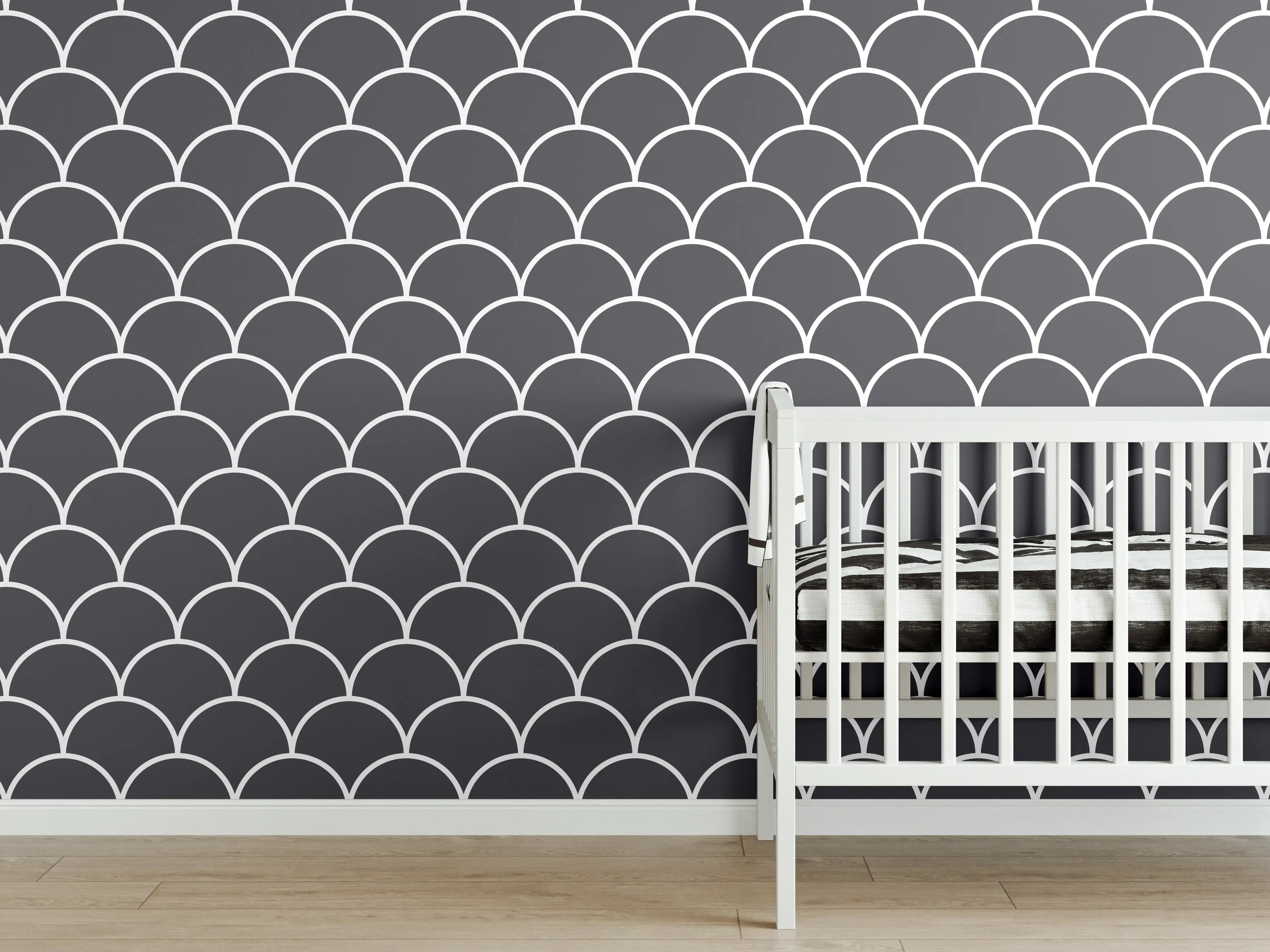 Babyzimmer Wandgestaltung - Impaktris - Imperiale Antracite