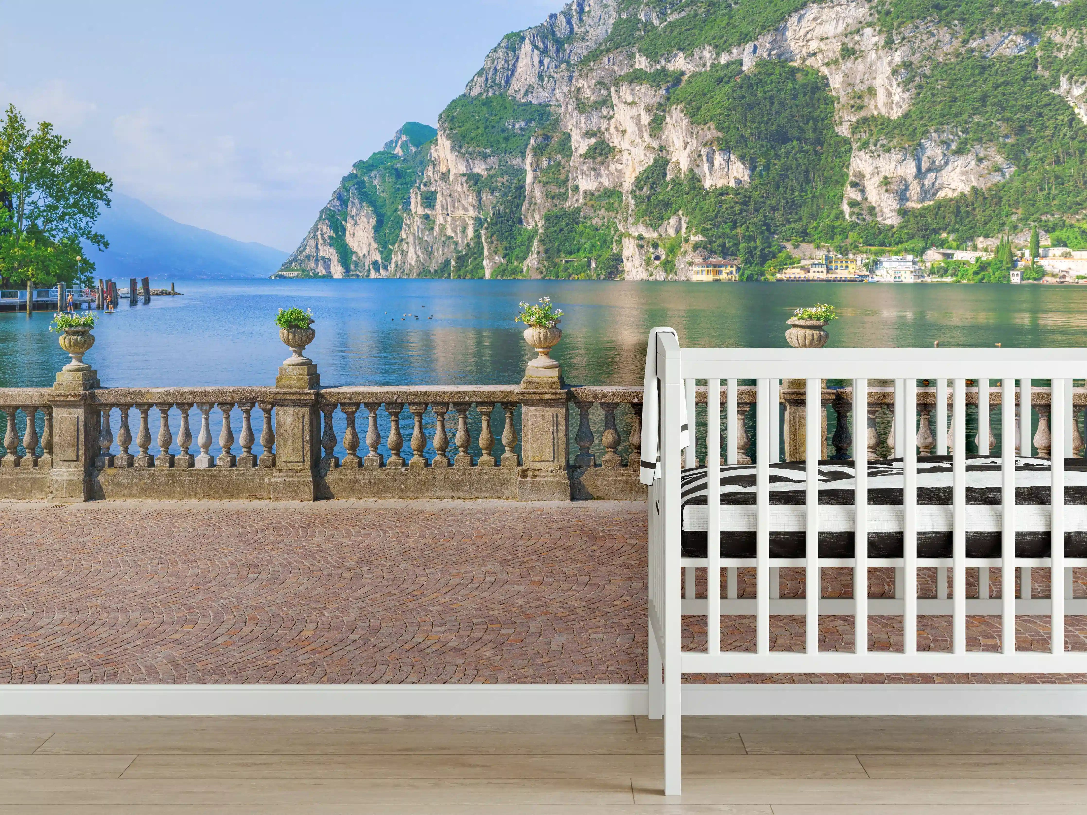 Babyzimmer Wandgestaltung - Italien Riva del Garda See