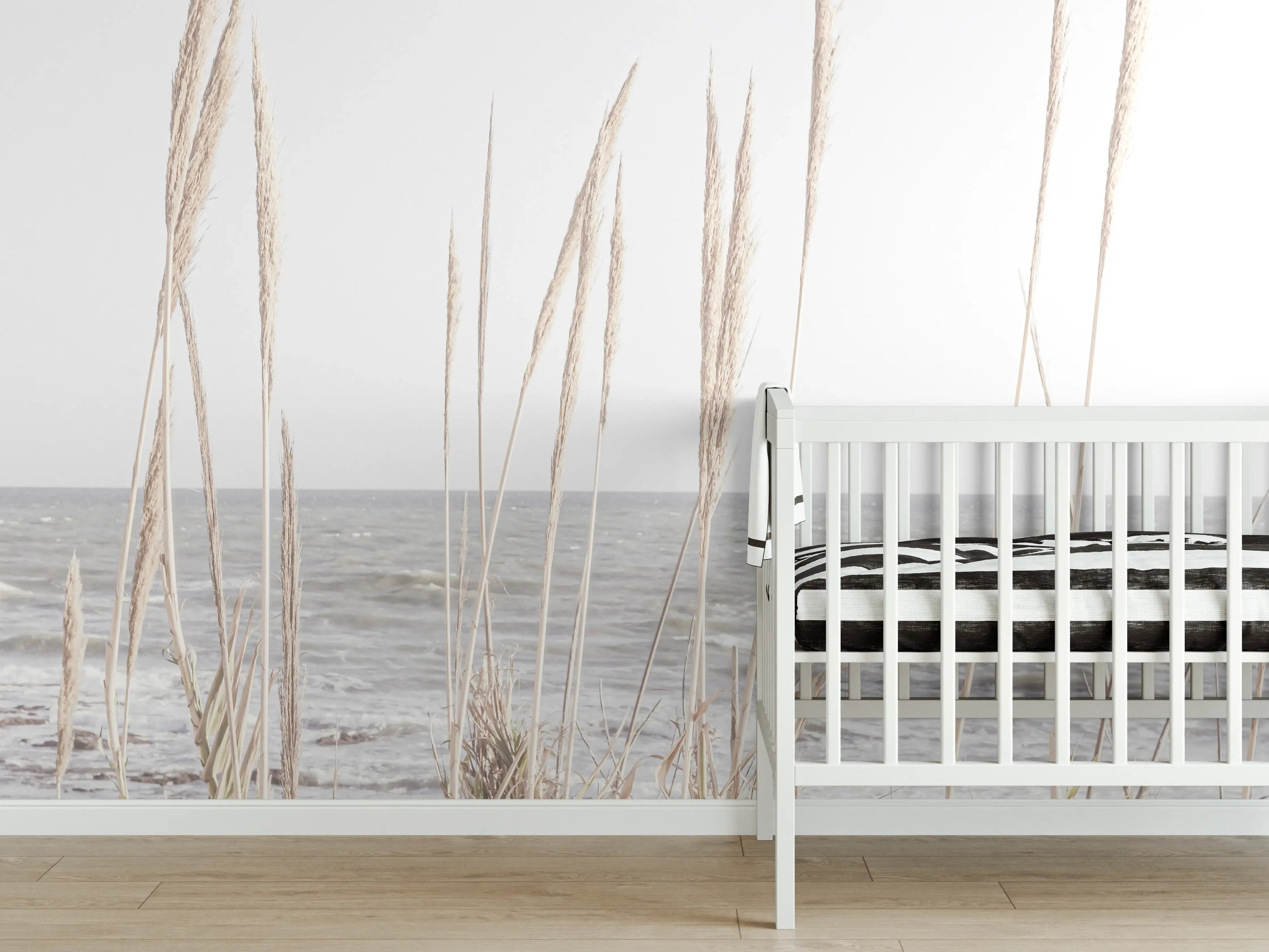 Babyzimmer Wandgestaltung - Küstenbild - Am Meer