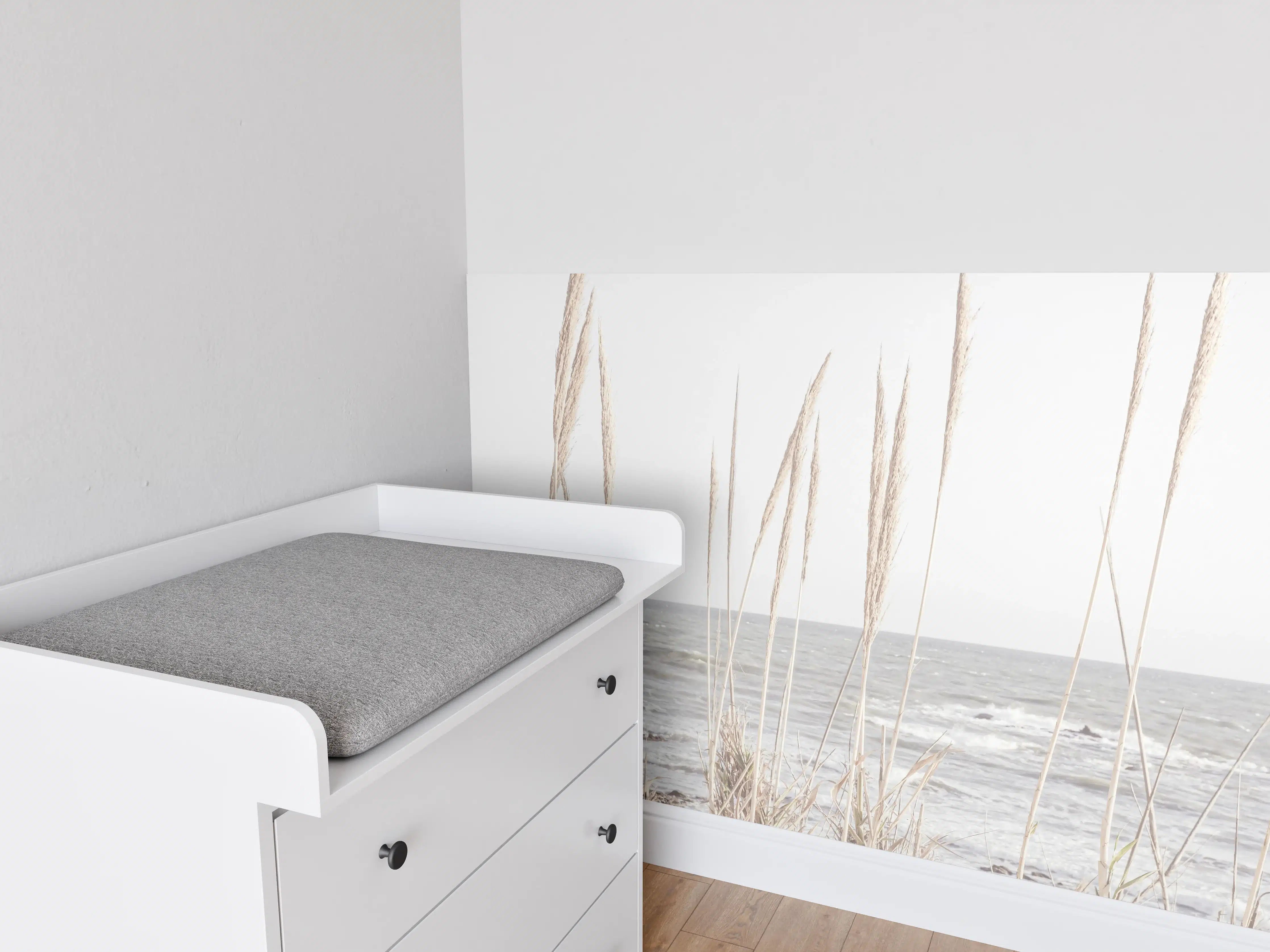 Babyzimmer Wandgestaltung - Küstenbild - Am Meer