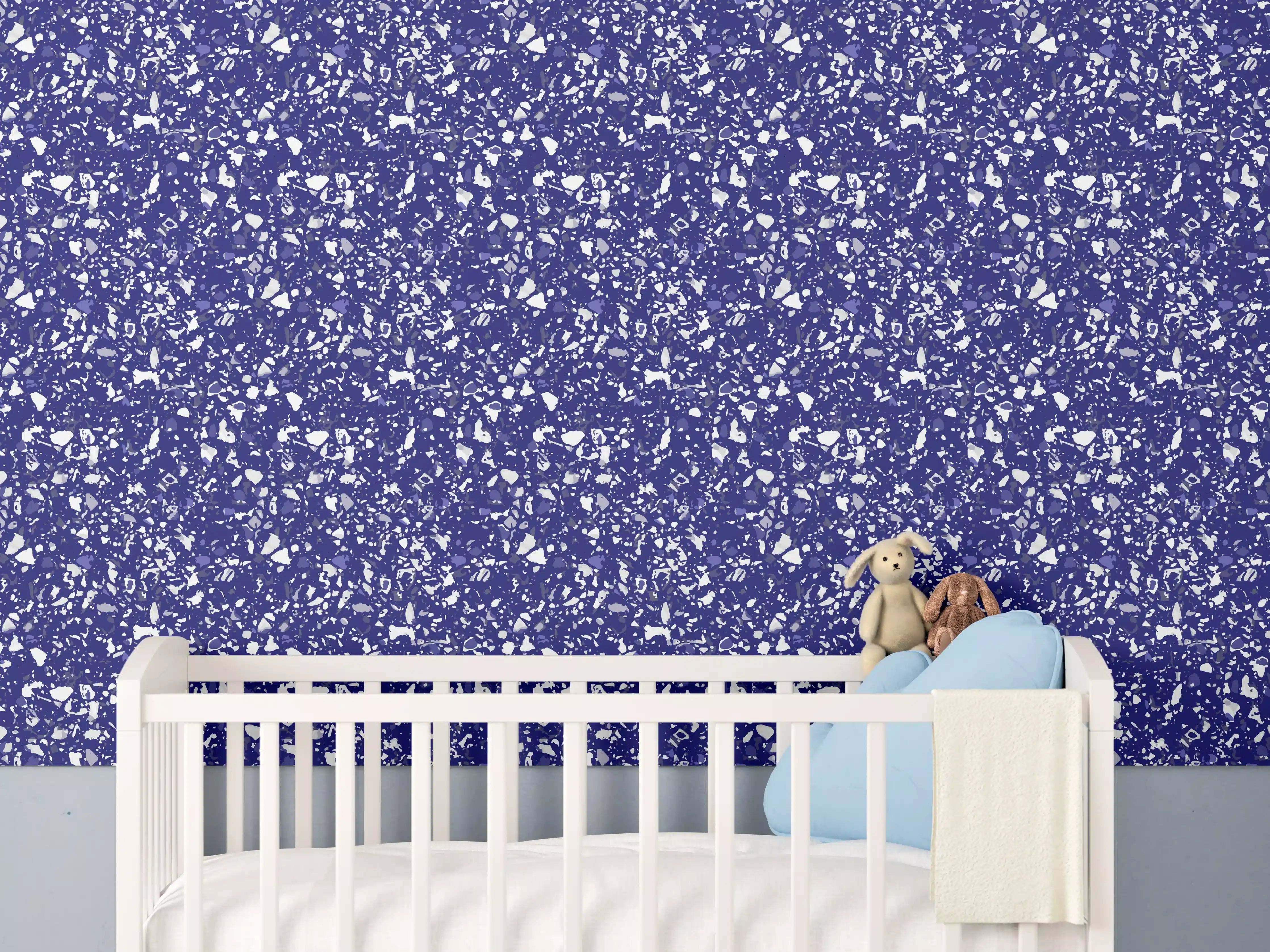 Babyzimmer Wandgestaltung - Luxus-Blue-Terrasse-Fliesen