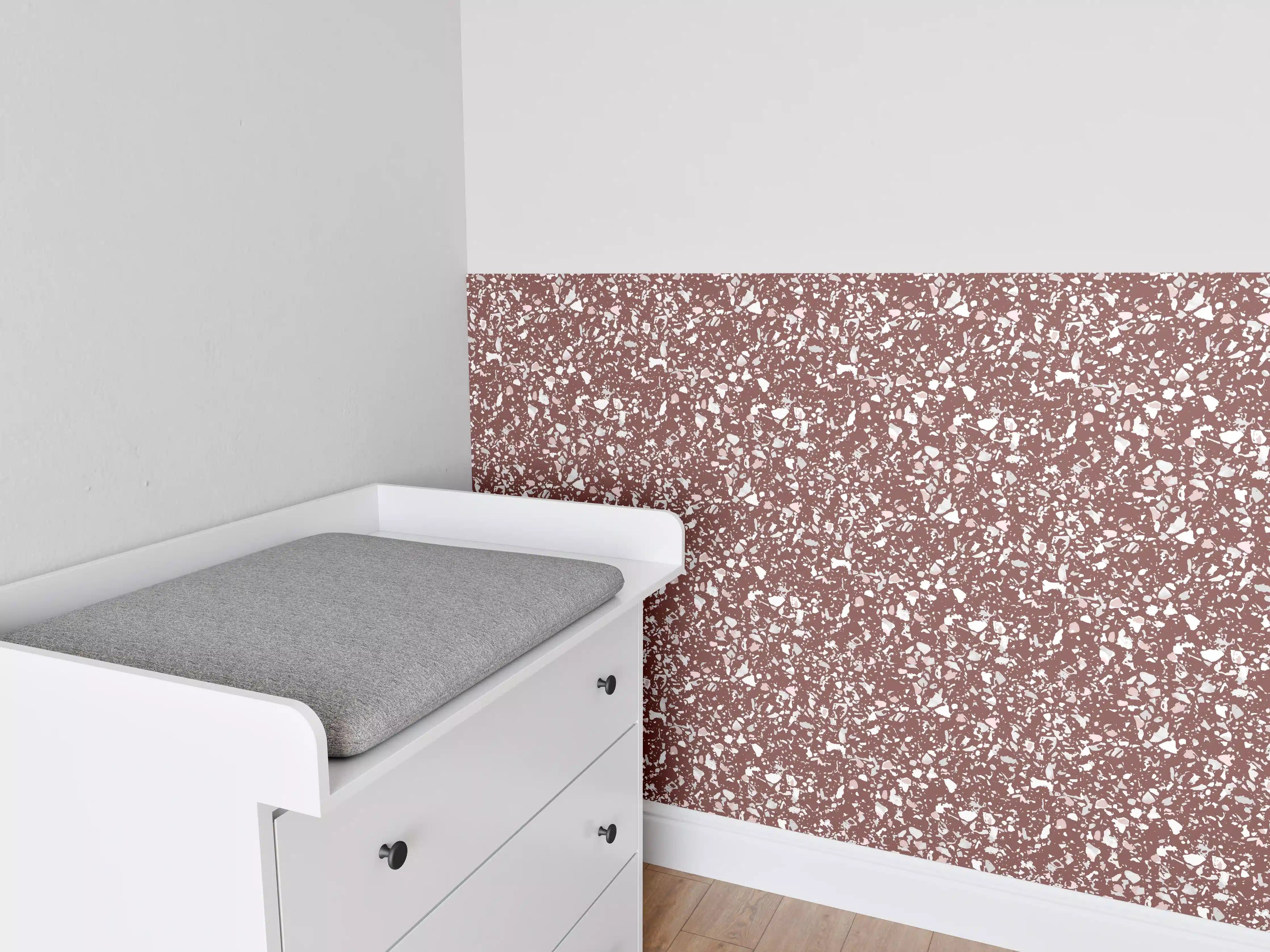 Babyzimmer Wandgestaltung - Luxus-Grau- und Beigetöne-Terrassen