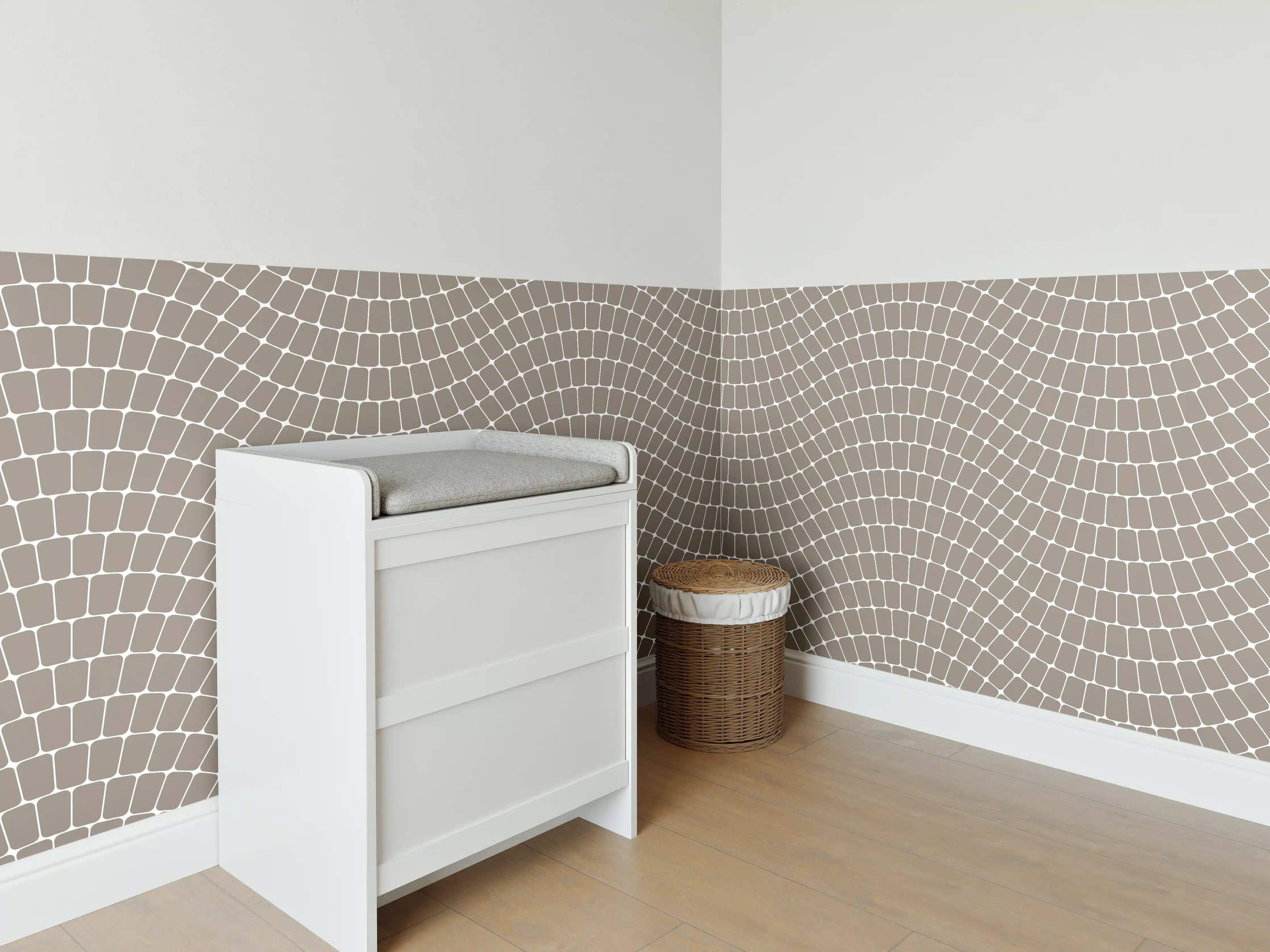 Babyzimmer Wandgestaltung - Luxus-Grau-Marmor-Textur