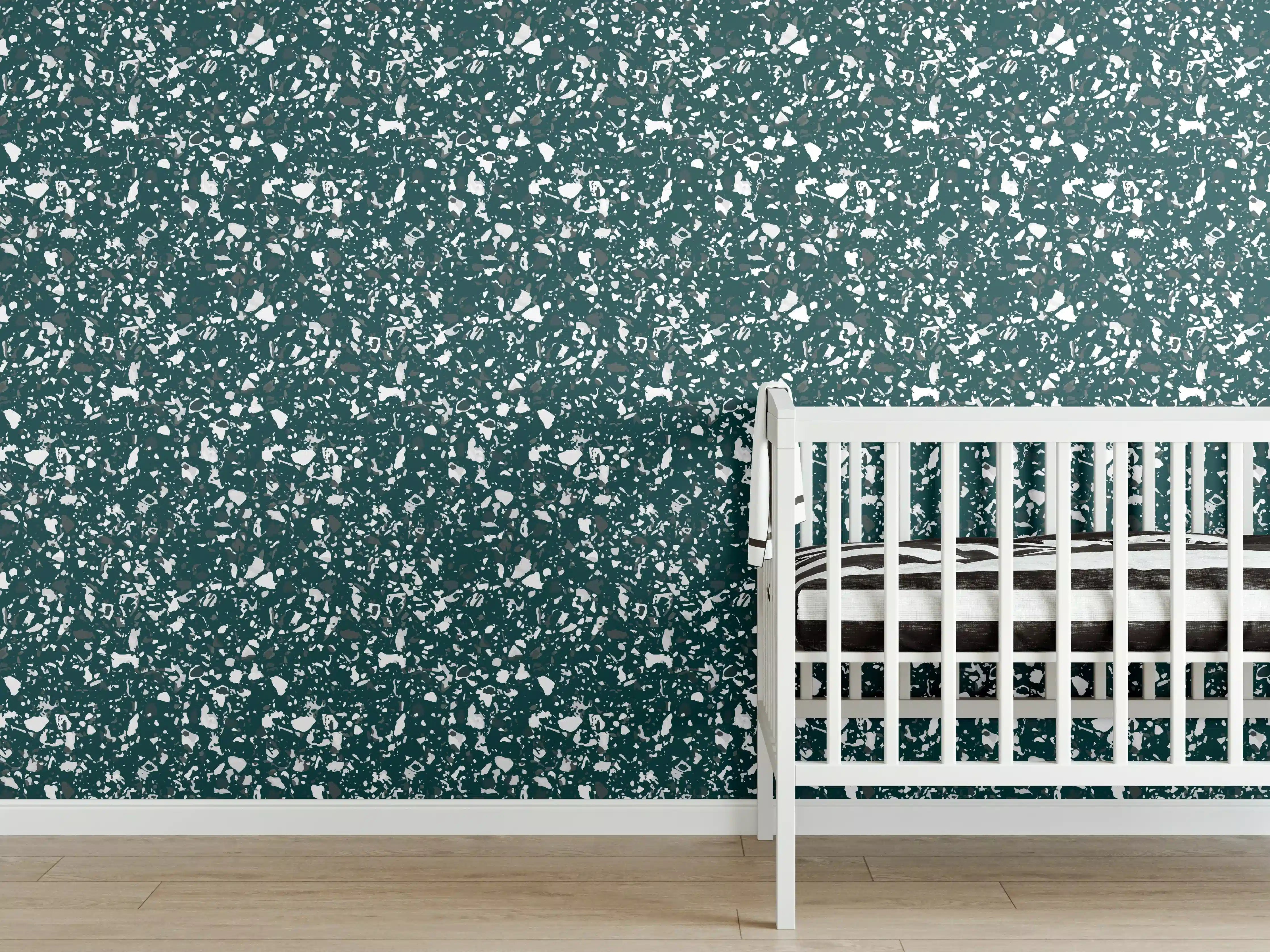 Babyzimmer Wandgestaltung - Luxus-Grau-Porzellanfliese