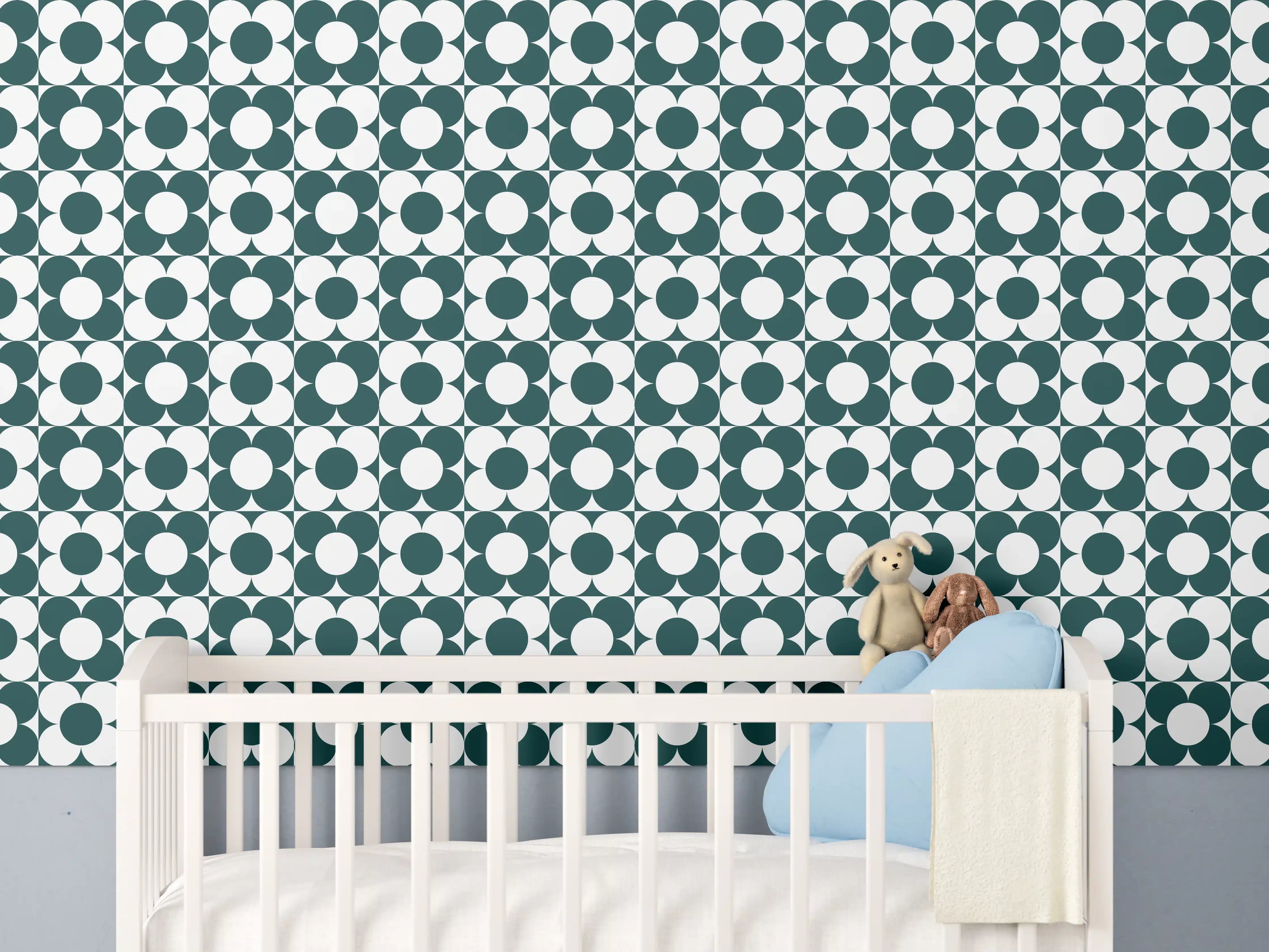 Babyzimmer Wandgestaltung - Luxus-Grau-Weiß-Marmor-Textur