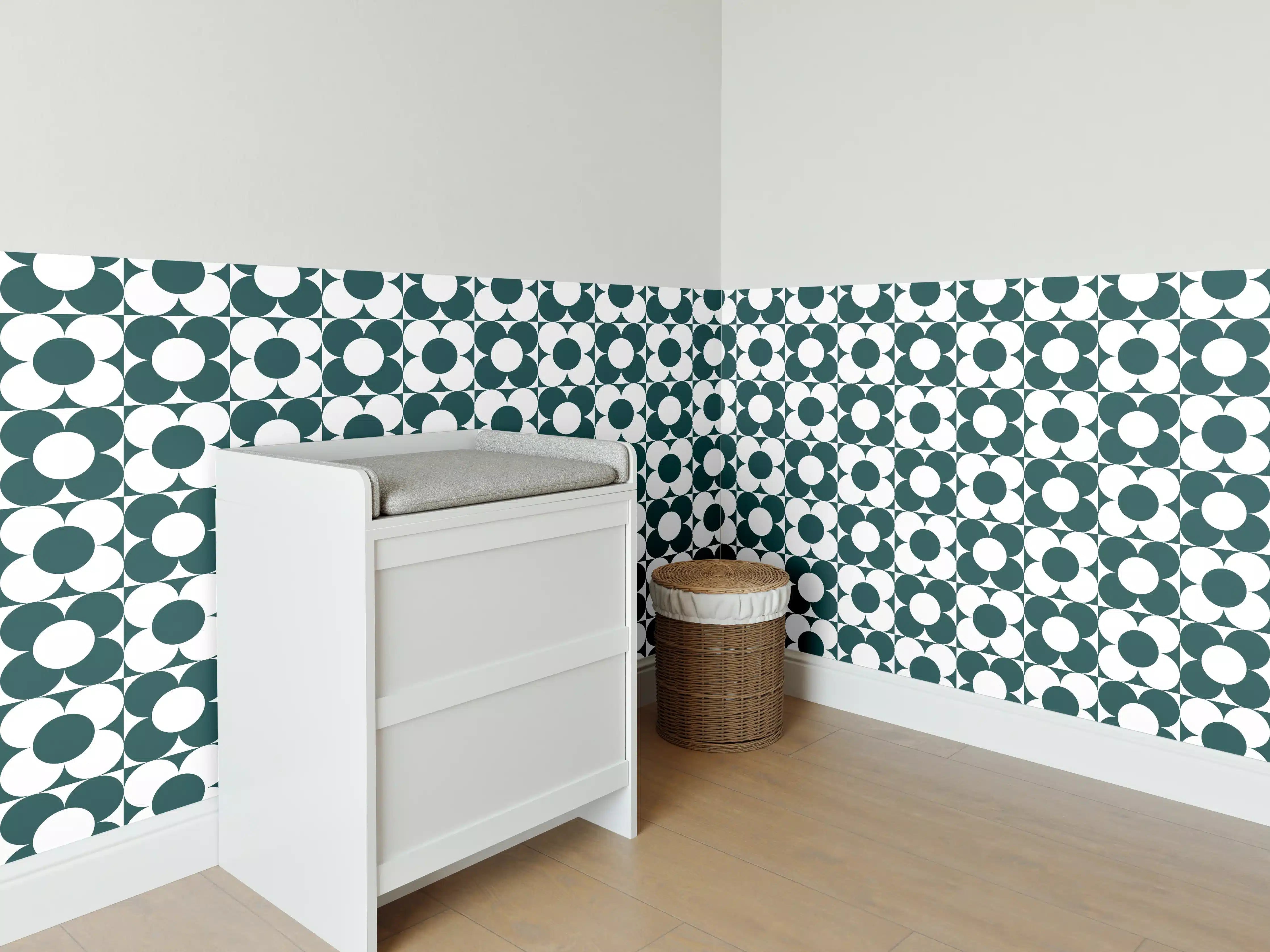 Babyzimmer Wandgestaltung - Luxus-Grau-Weiß-Marmor-Textur