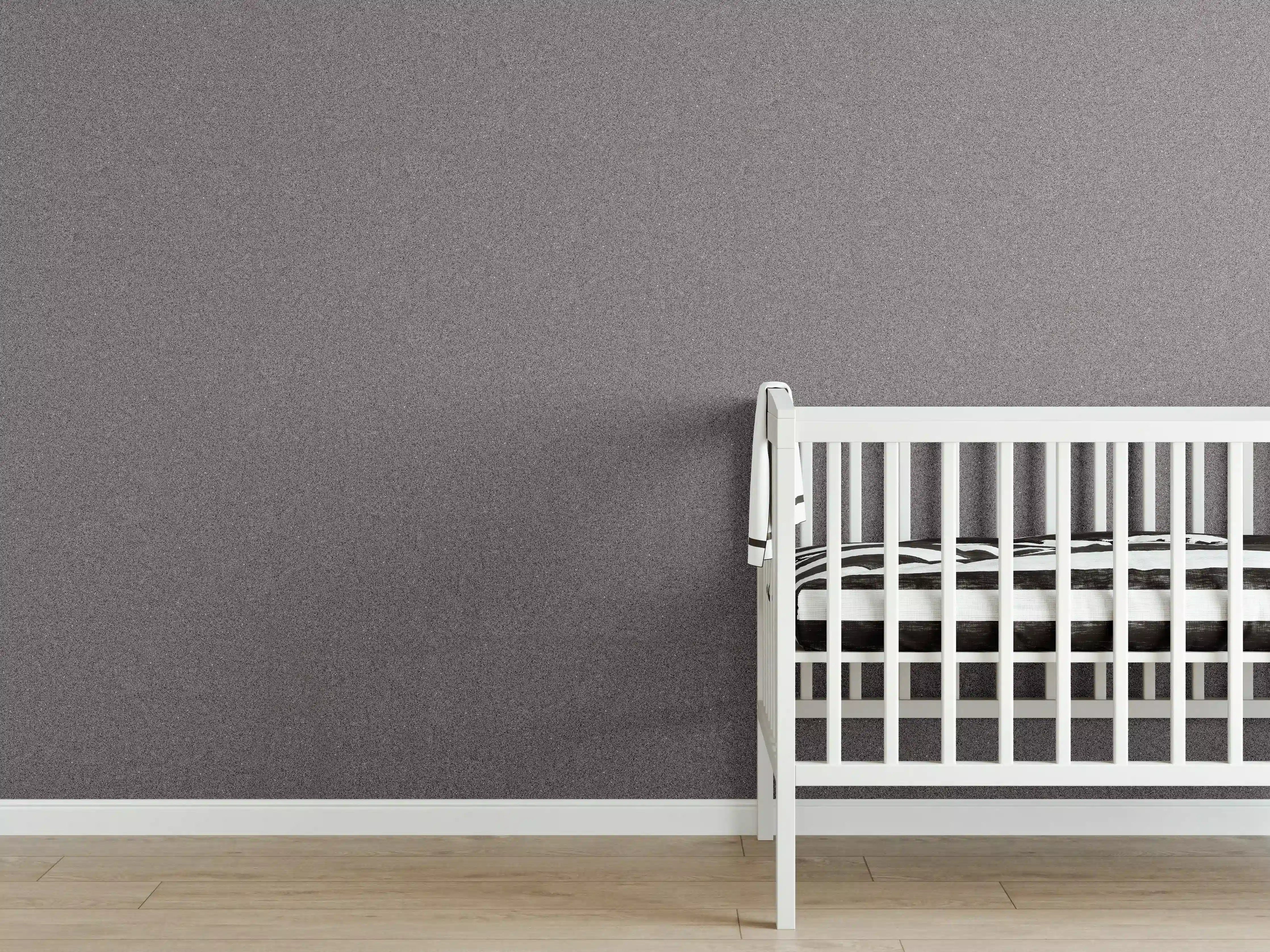 Babyzimmer Wandgestaltung - Marmor Textur dunkel