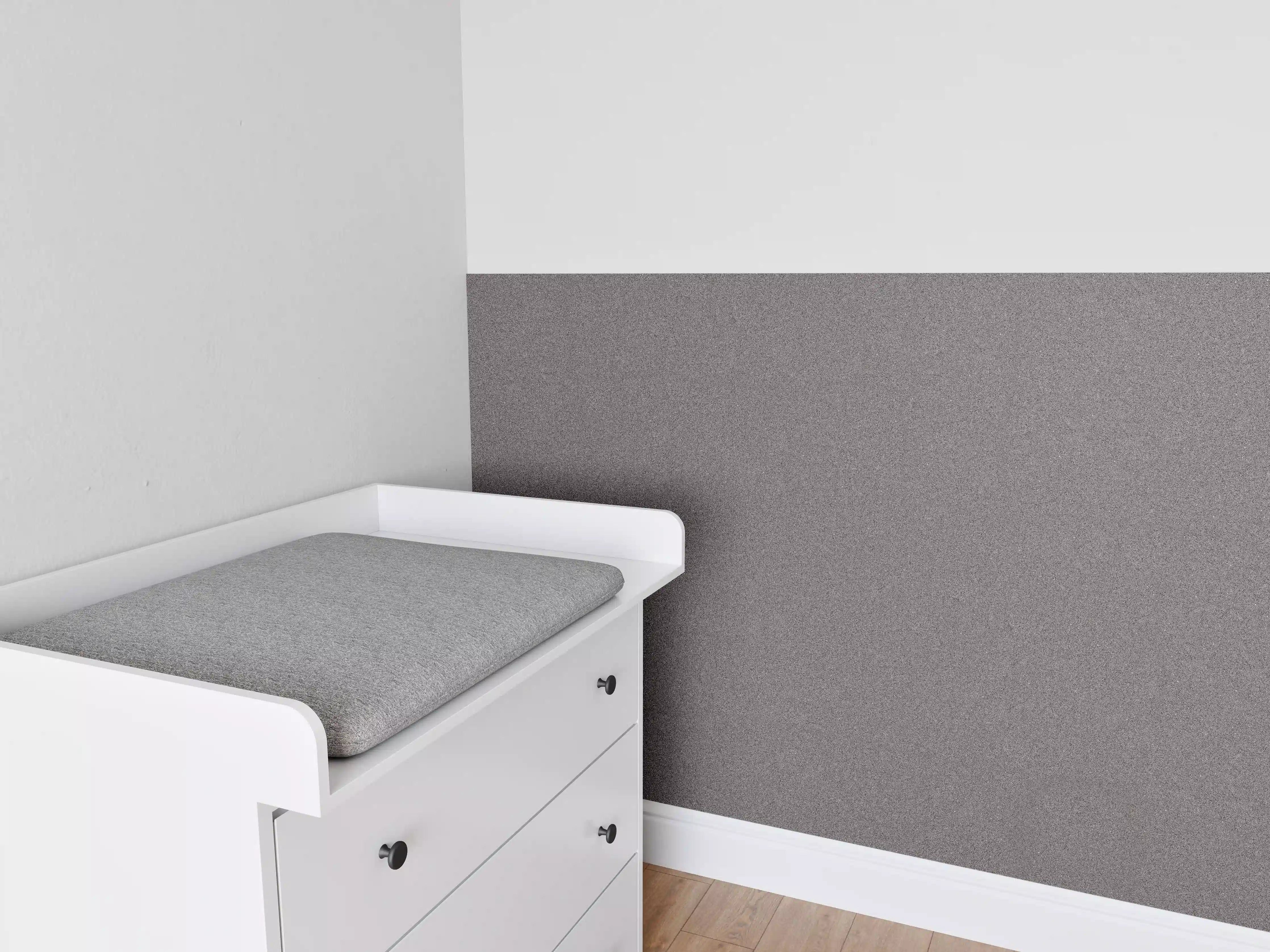 Babyzimmer Wandgestaltung - Marmor Textur dunkel