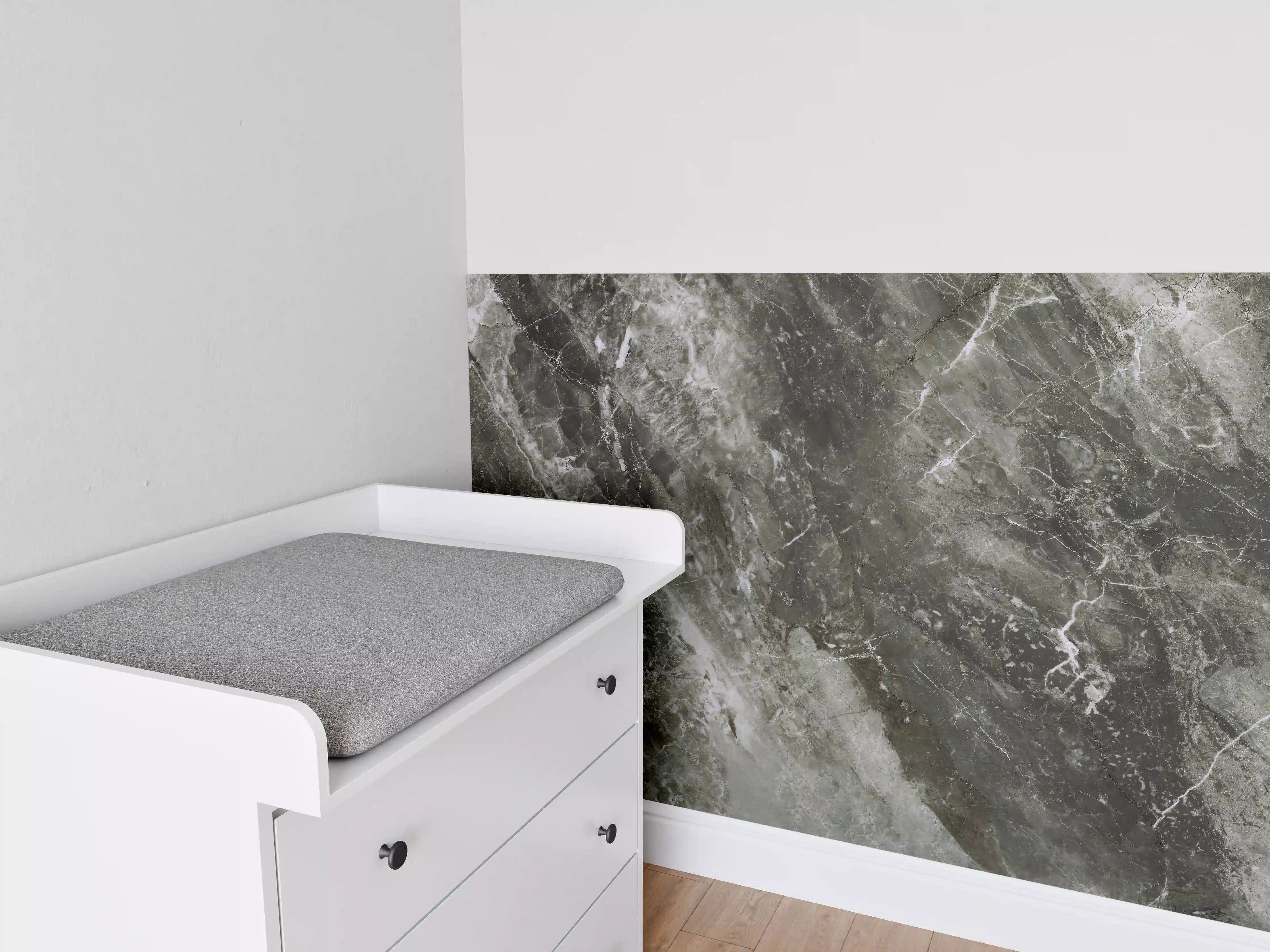 Babyzimmer Wandgestaltung - Moderne Marmor Textur