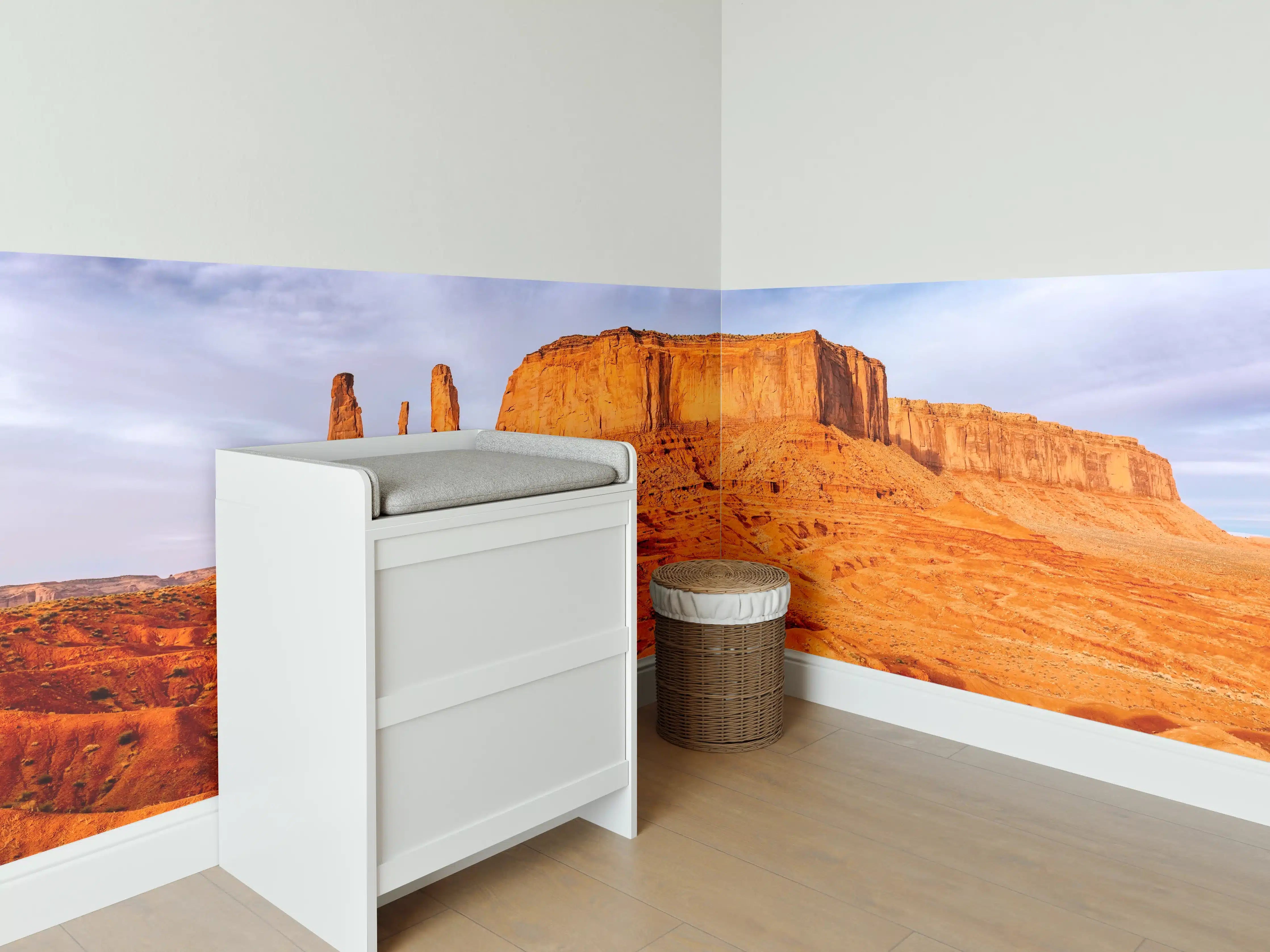 Babyzimmer Wandgestaltung - Monumentale Tallandschaft
