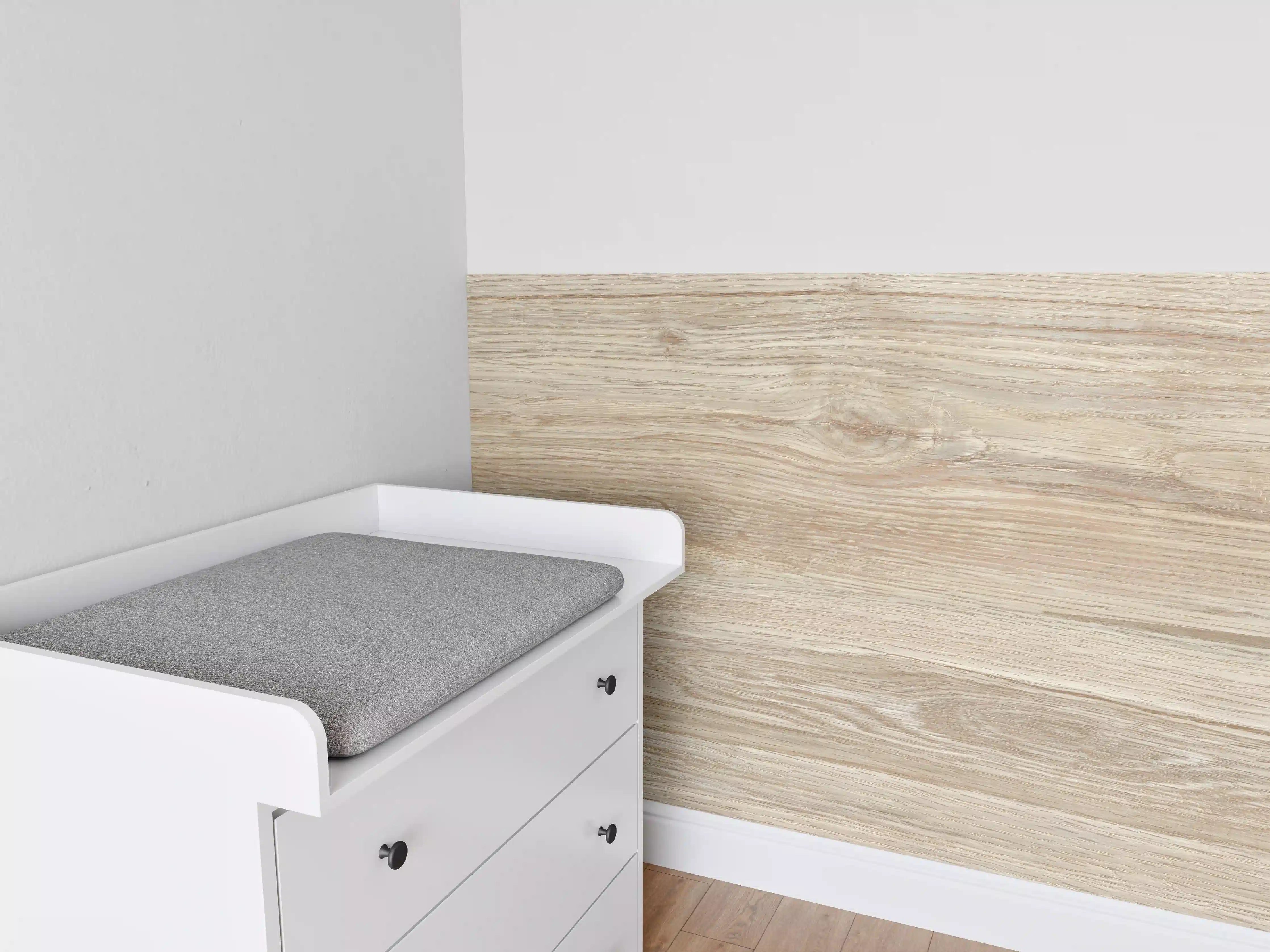Babyzimmer Wandgestaltung - Natürliche Holztextur Hintergrund