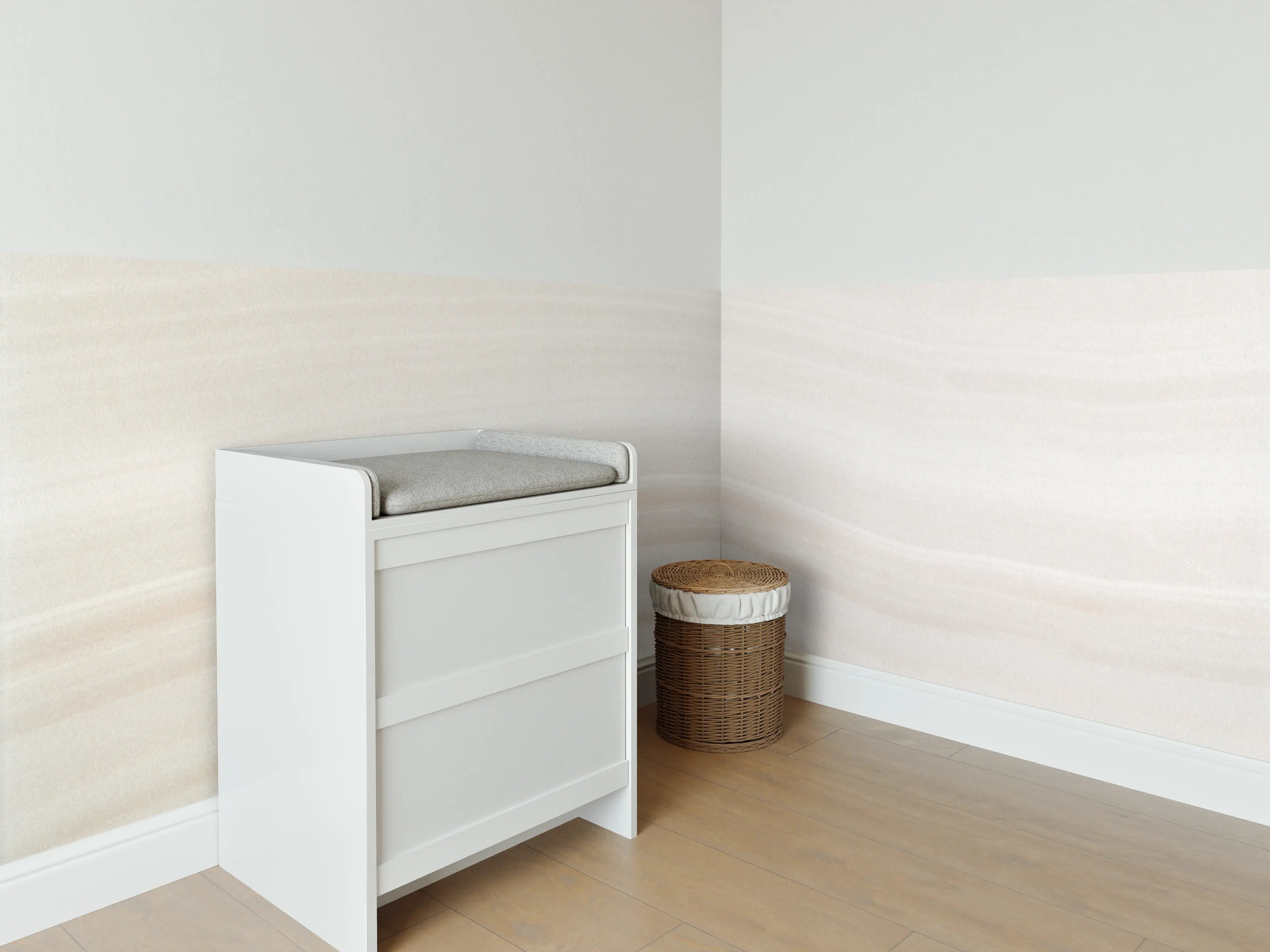 Babyzimmer Wandgestaltung - Natürliches Onyxmarmormuster