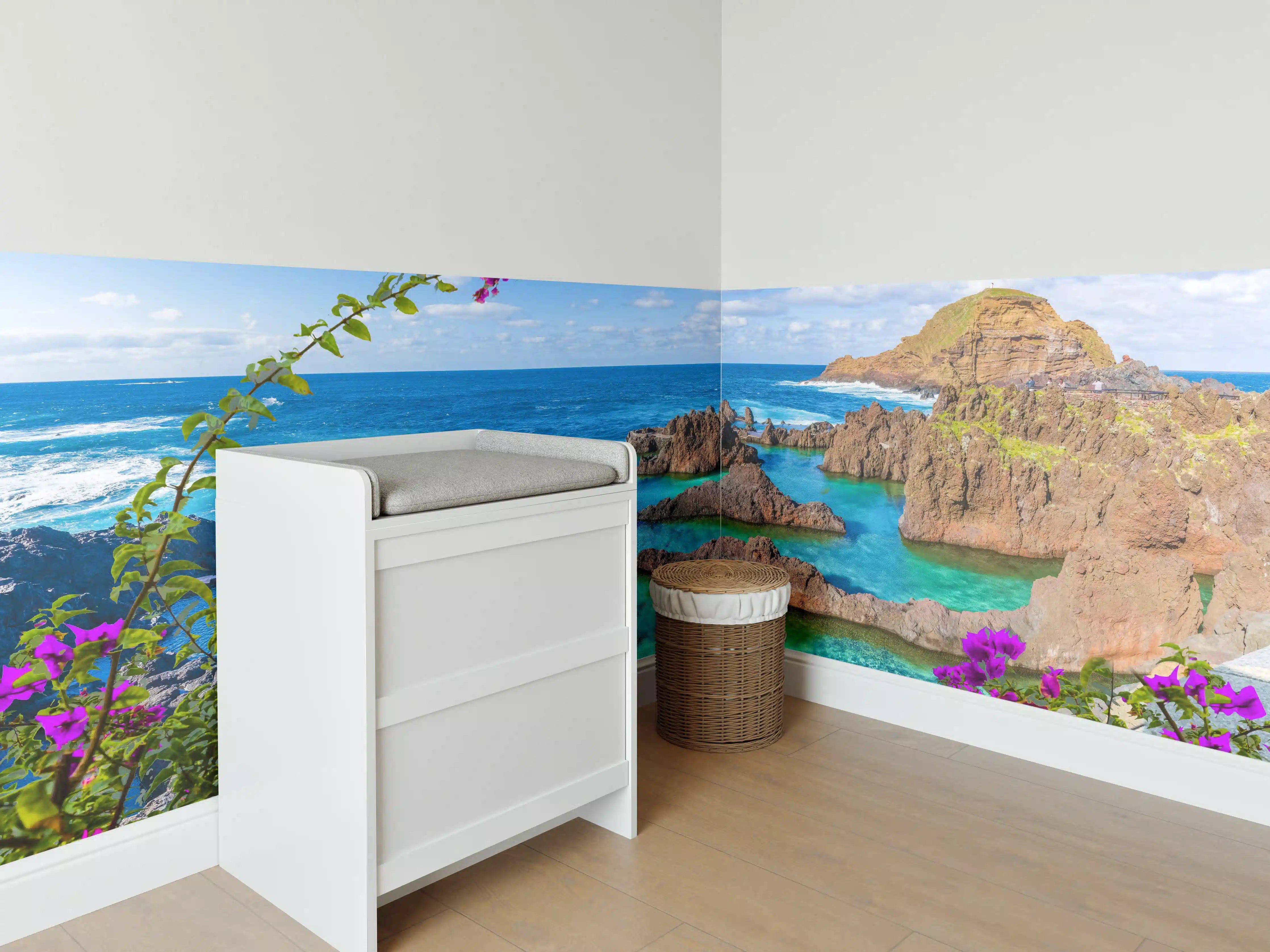 Babyzimmer Wandgestaltung - Naturpool in Porto Moniz