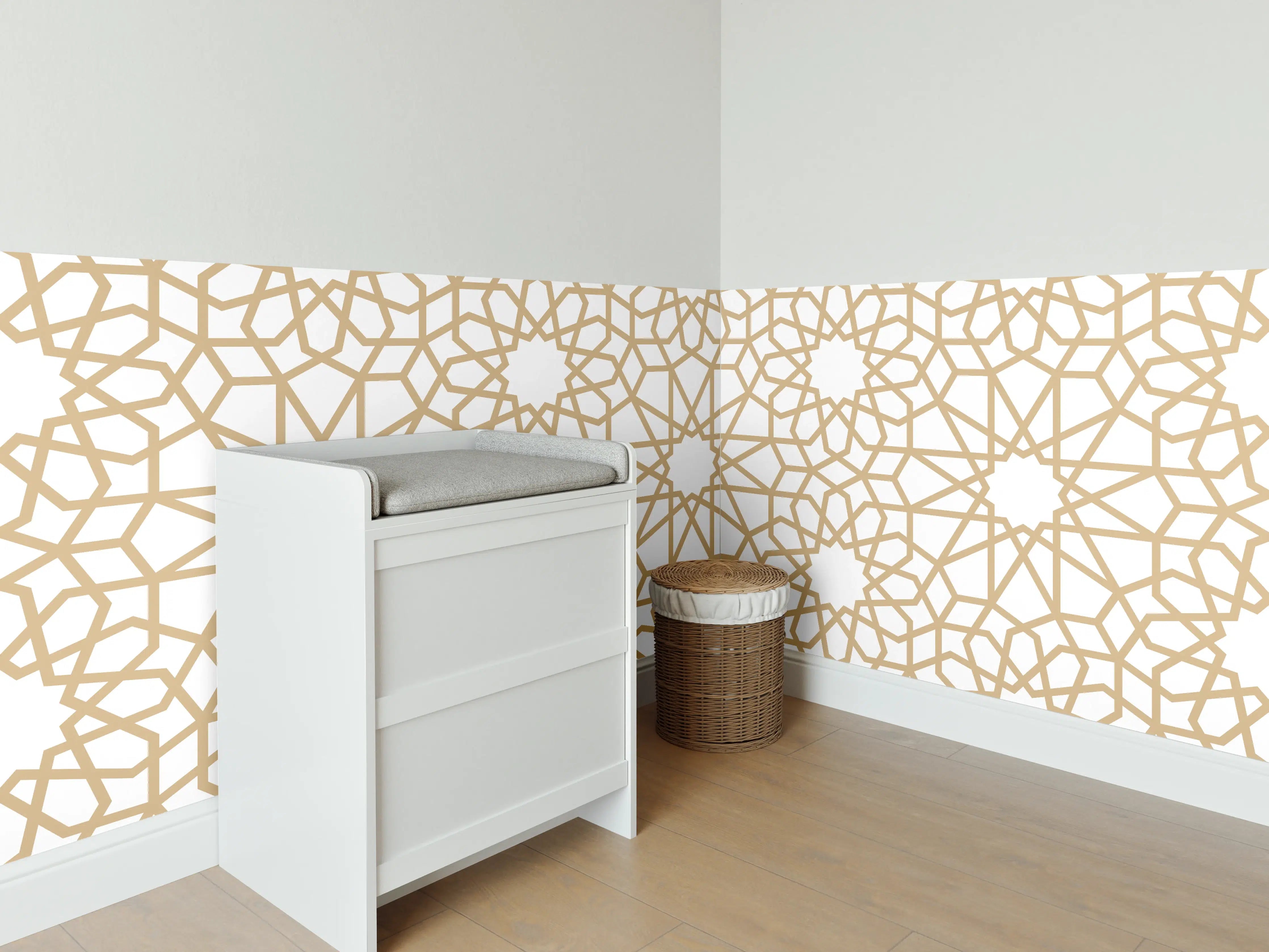 Babyzimmer Wandgestaltung - Orientalische Muster 2