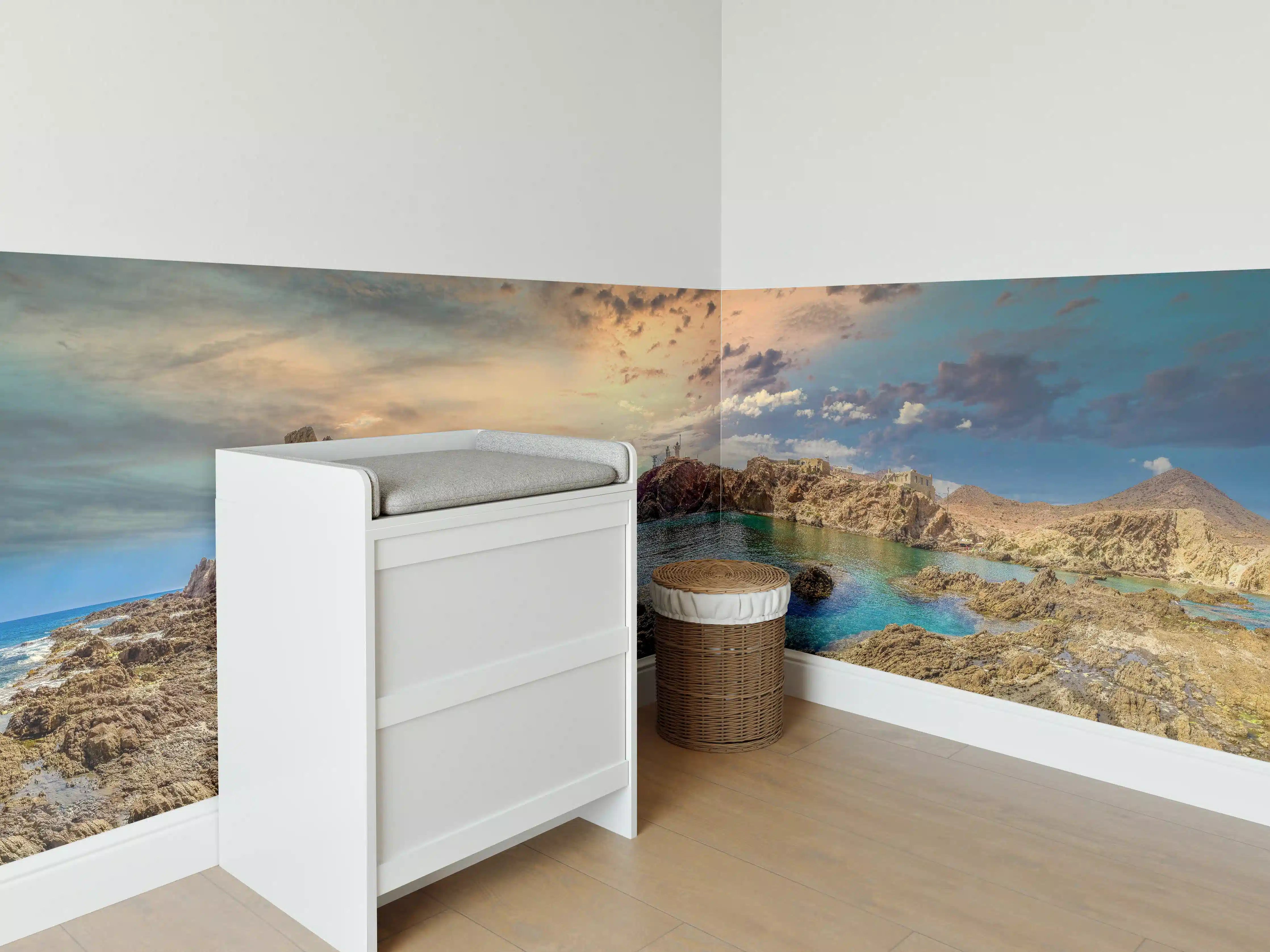 Babyzimmer Wandgestaltung - Panoramablick - Arrecife de las Sirenas