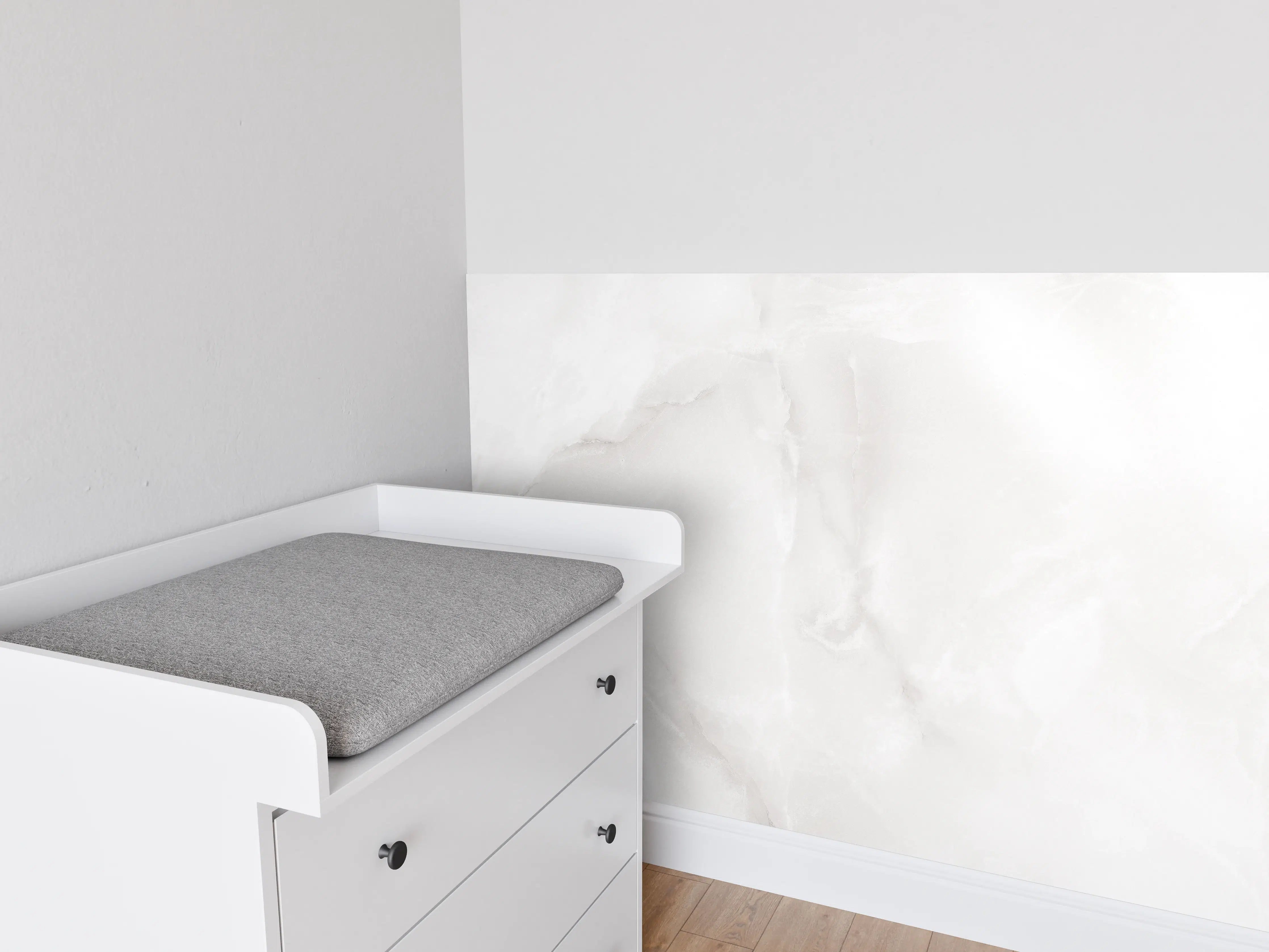 Babyzimmer Wandgestaltung - Polierter Onyxmarmor