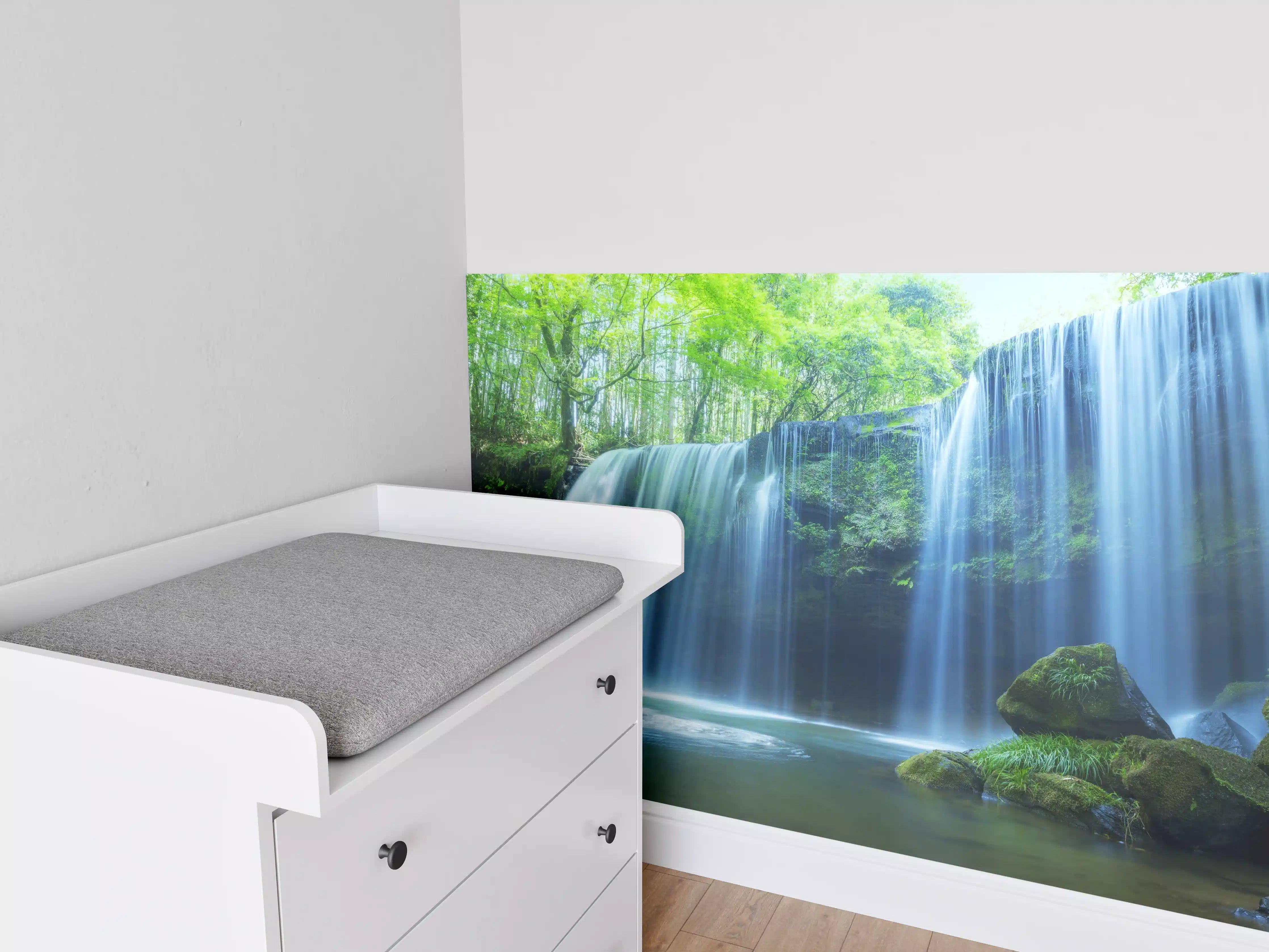 Babyzimmer Wandgestaltung - Prächtiger Nabigataki-Wasserfall