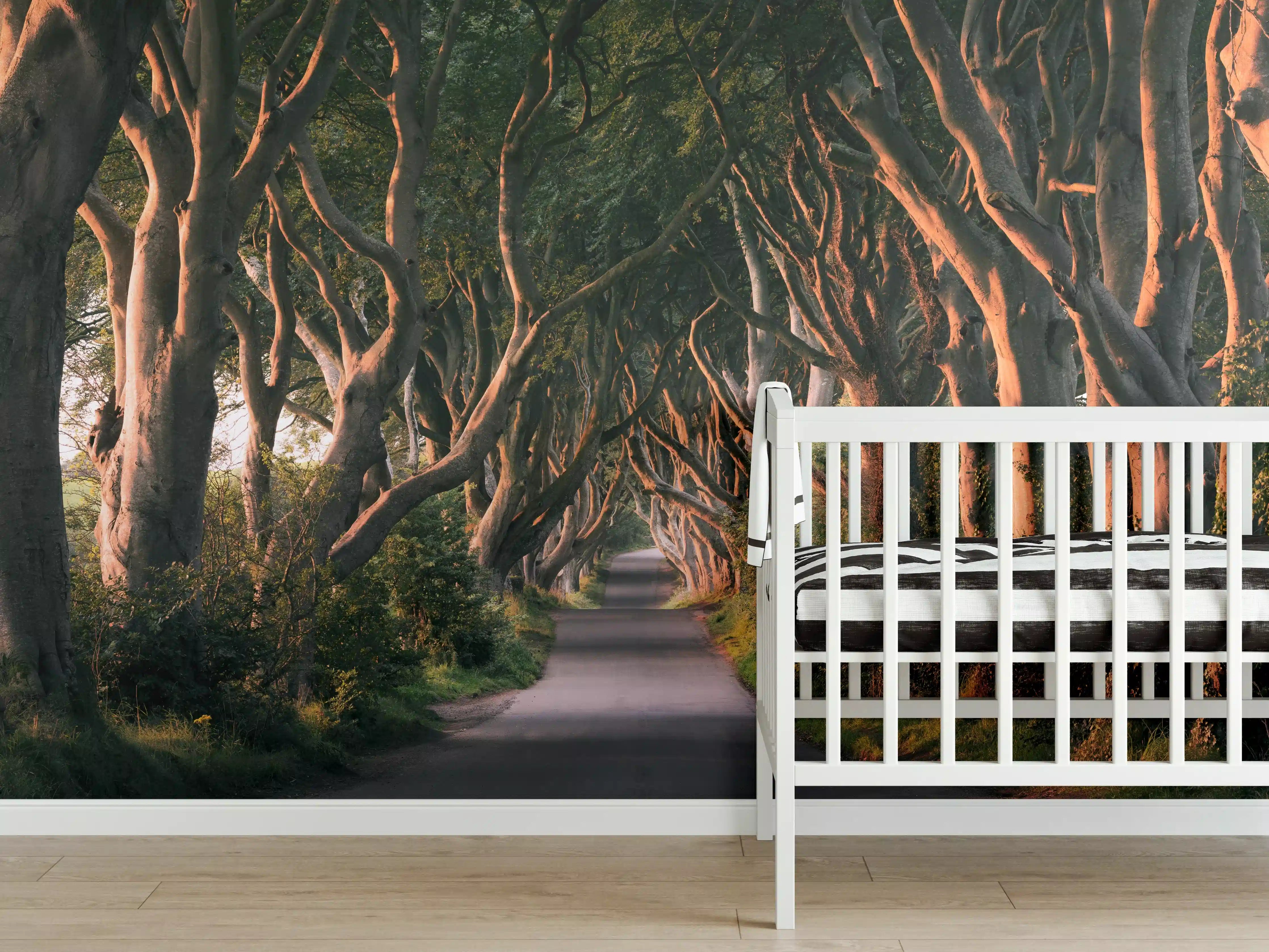 Babyzimmer Wandgestaltung - Red Avenue