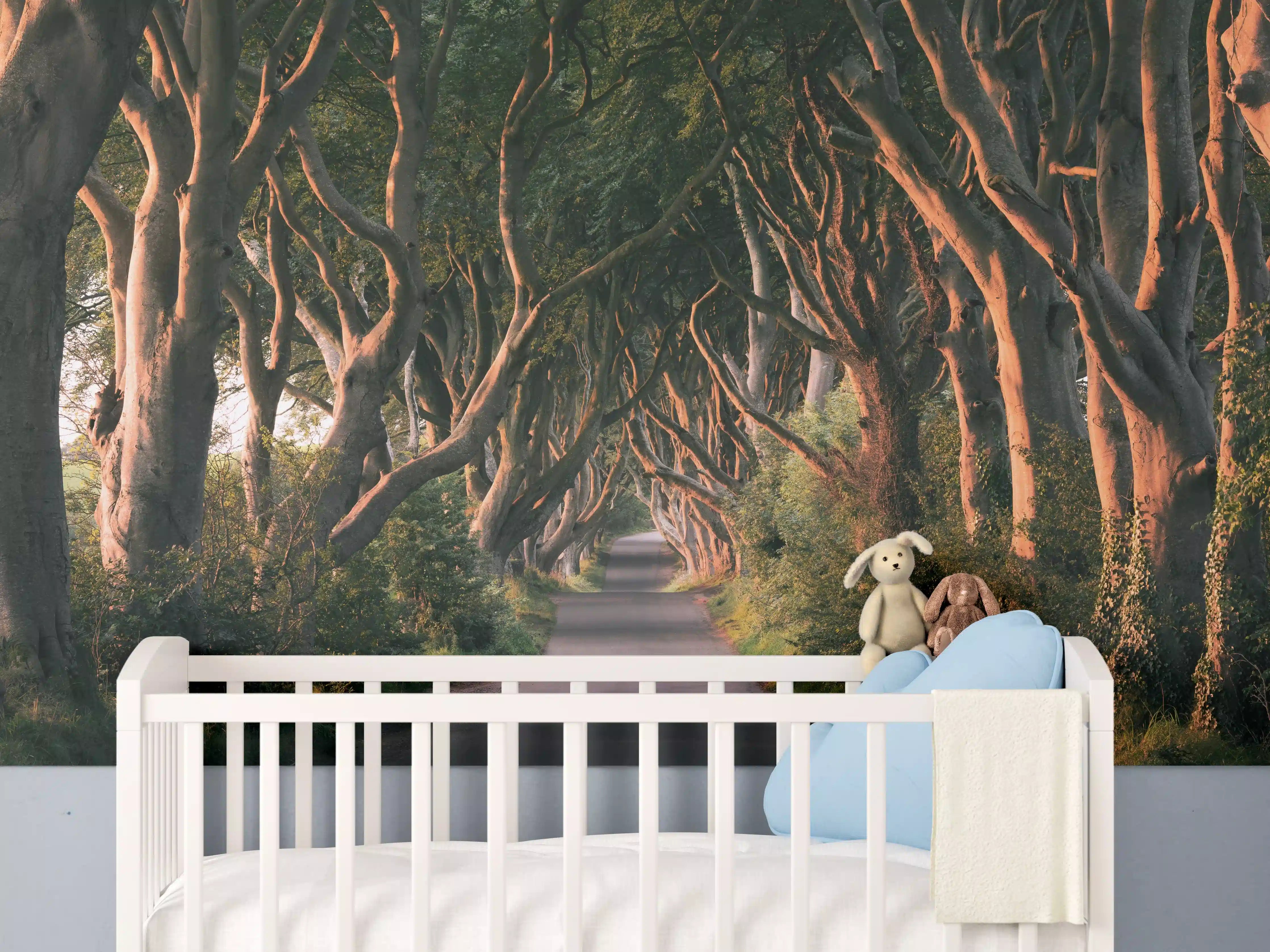 Babyzimmer Wandgestaltung - Red Avenue