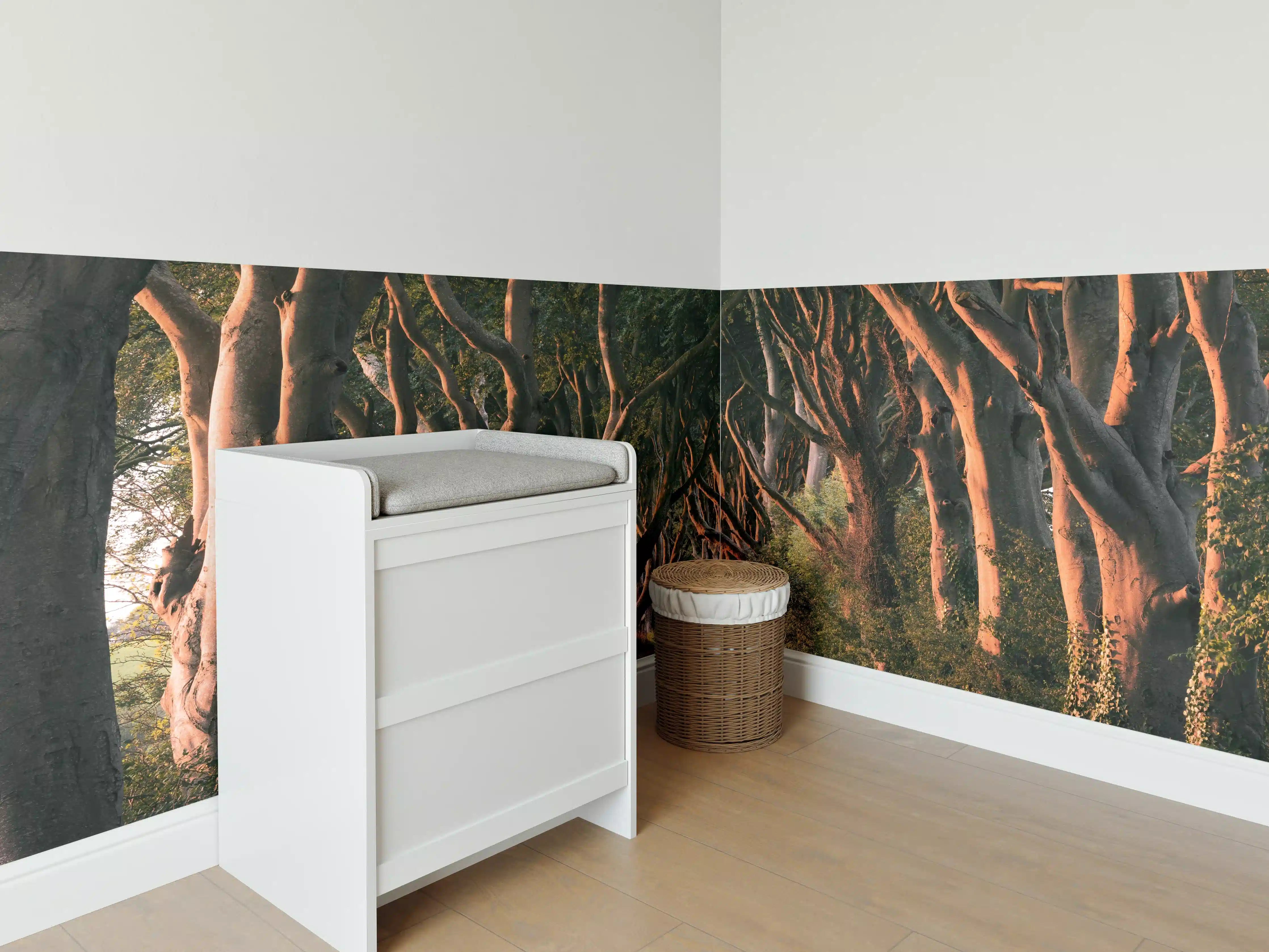 Babyzimmer Wandgestaltung - Red Avenue